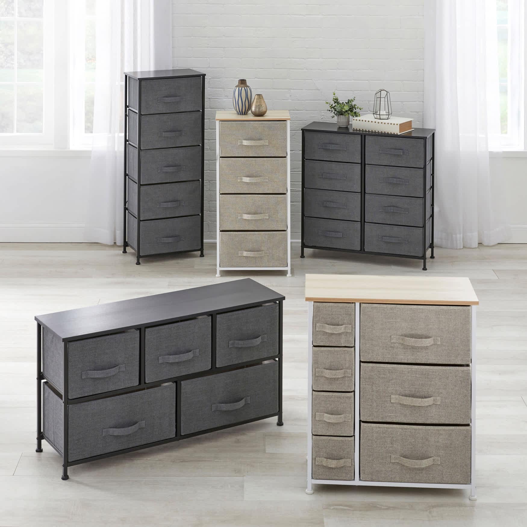 BrylaneHome 196438466454 Storage-Drawers - View #3
