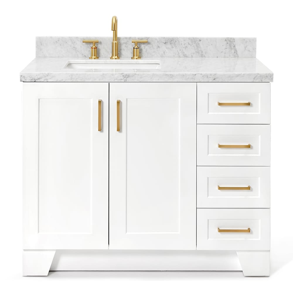 ARIEL Q043SLCWRVOWHT Bath-Vanity-Combo - View #2