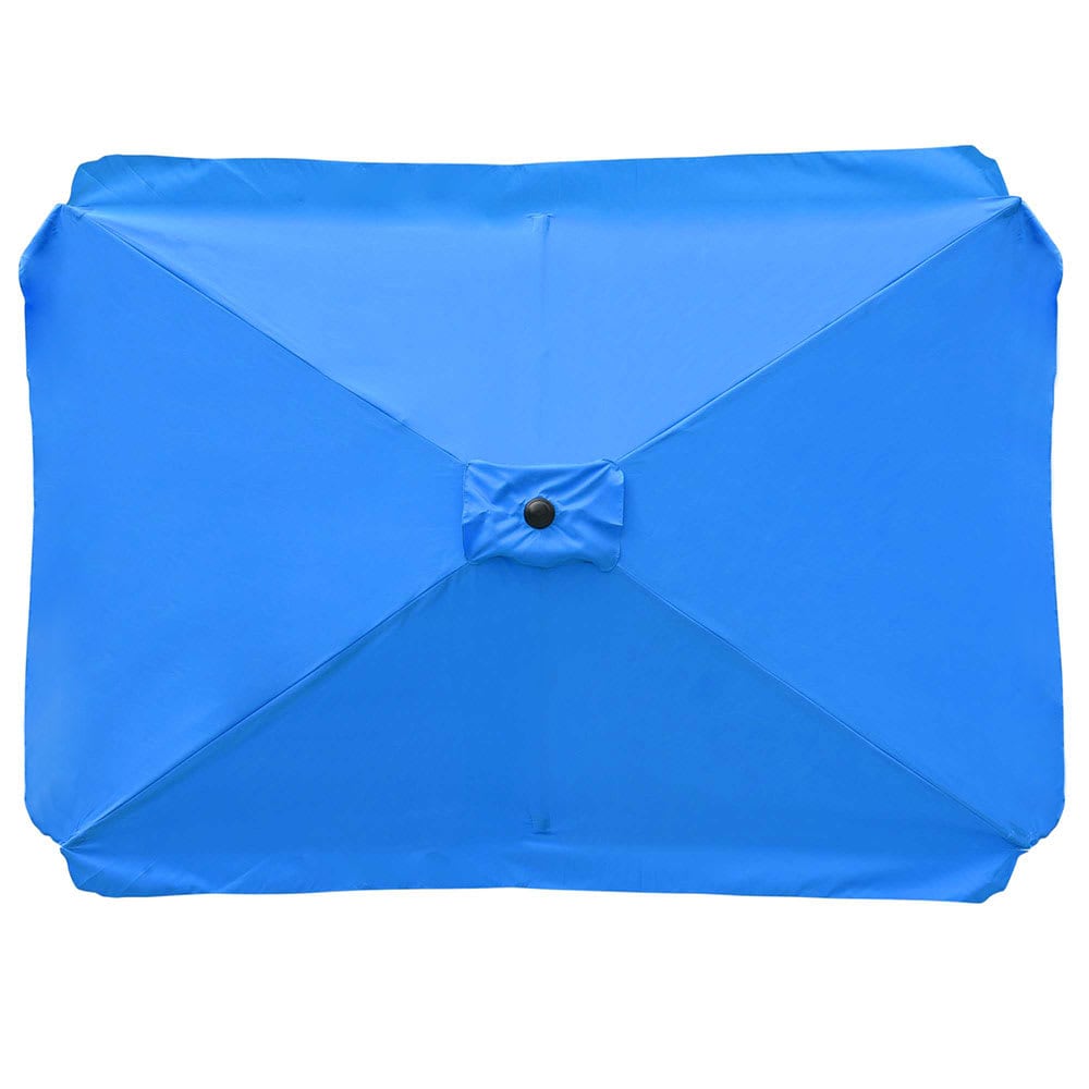 Yescom 07UMC004-2X3-PAC-LO Patio Rectangle Umbrella Canopy Replacement Parasol Sunshade Cover f/ 6.5x10 ft Umbrella