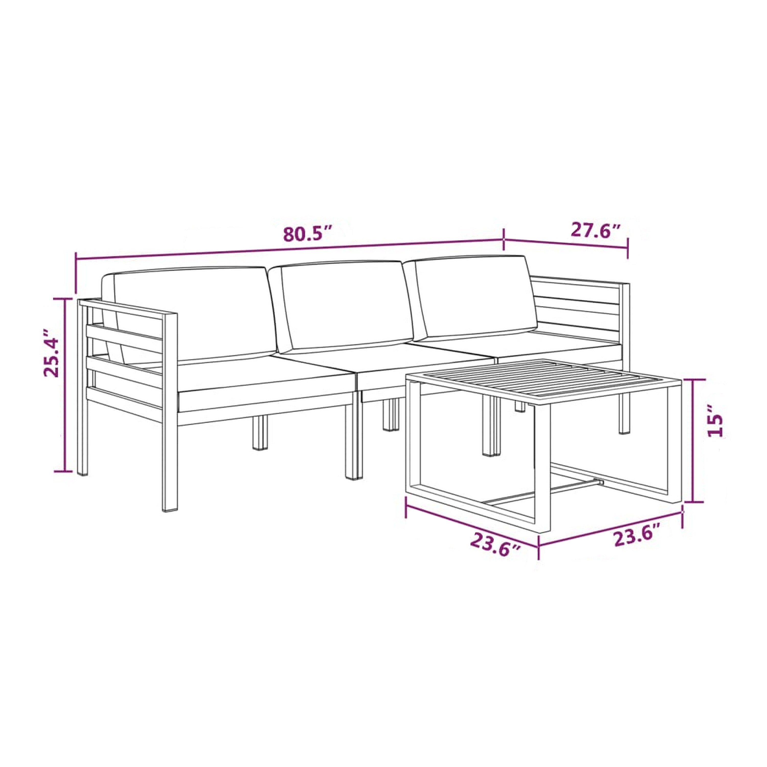 Benzara BM325629 Patio-Conversation-Sets - View #5