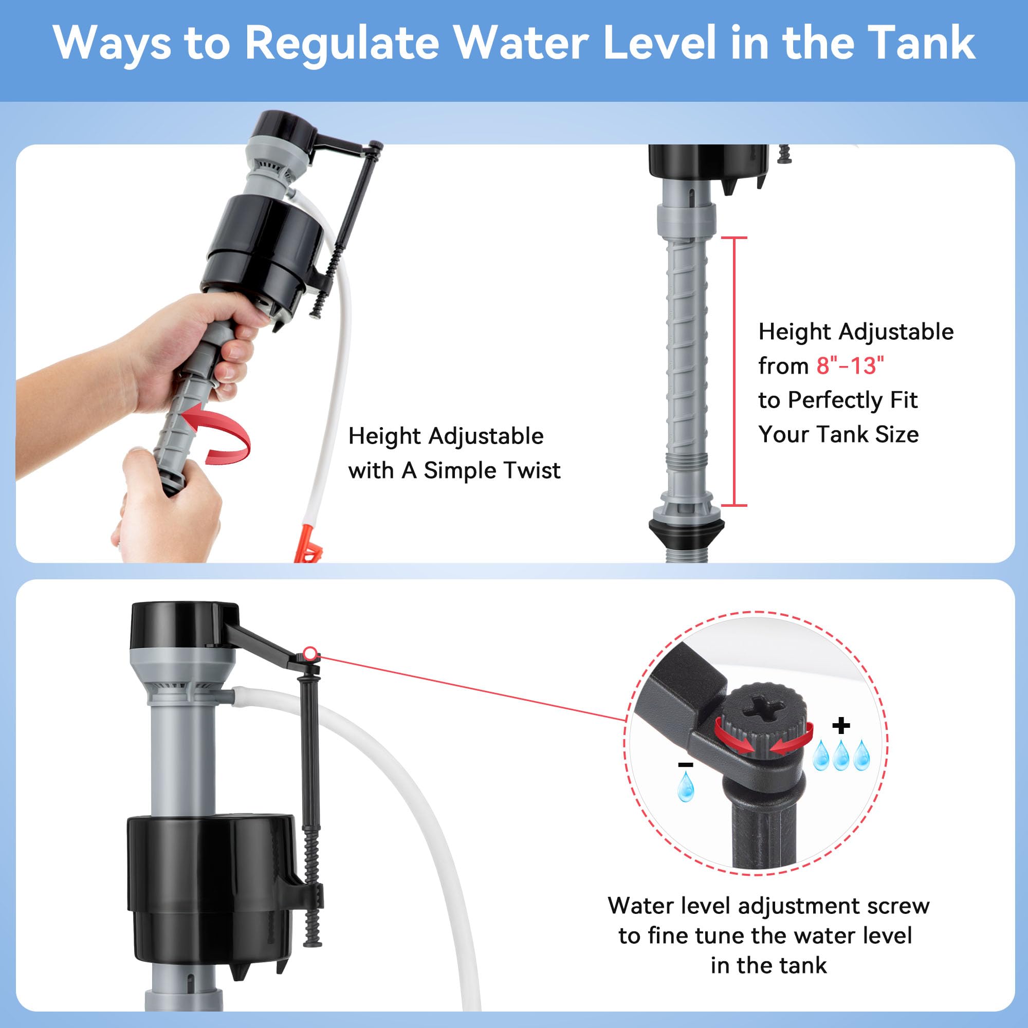 Vrbgify LVG0821V237 Toilet-Tank-Repair-Kits - View #3