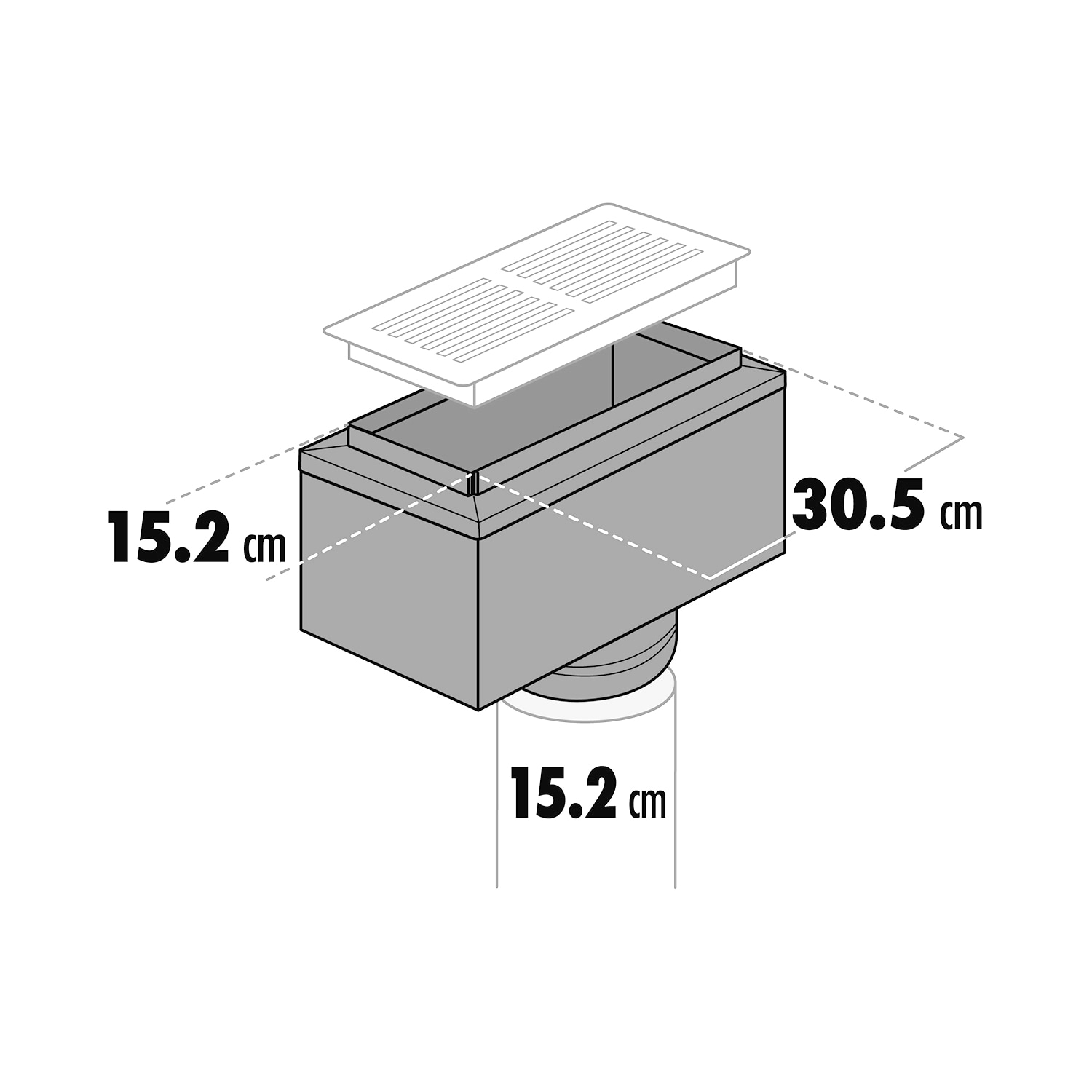 IMPERIAL GVL0132-B Duct-Boots - View #4