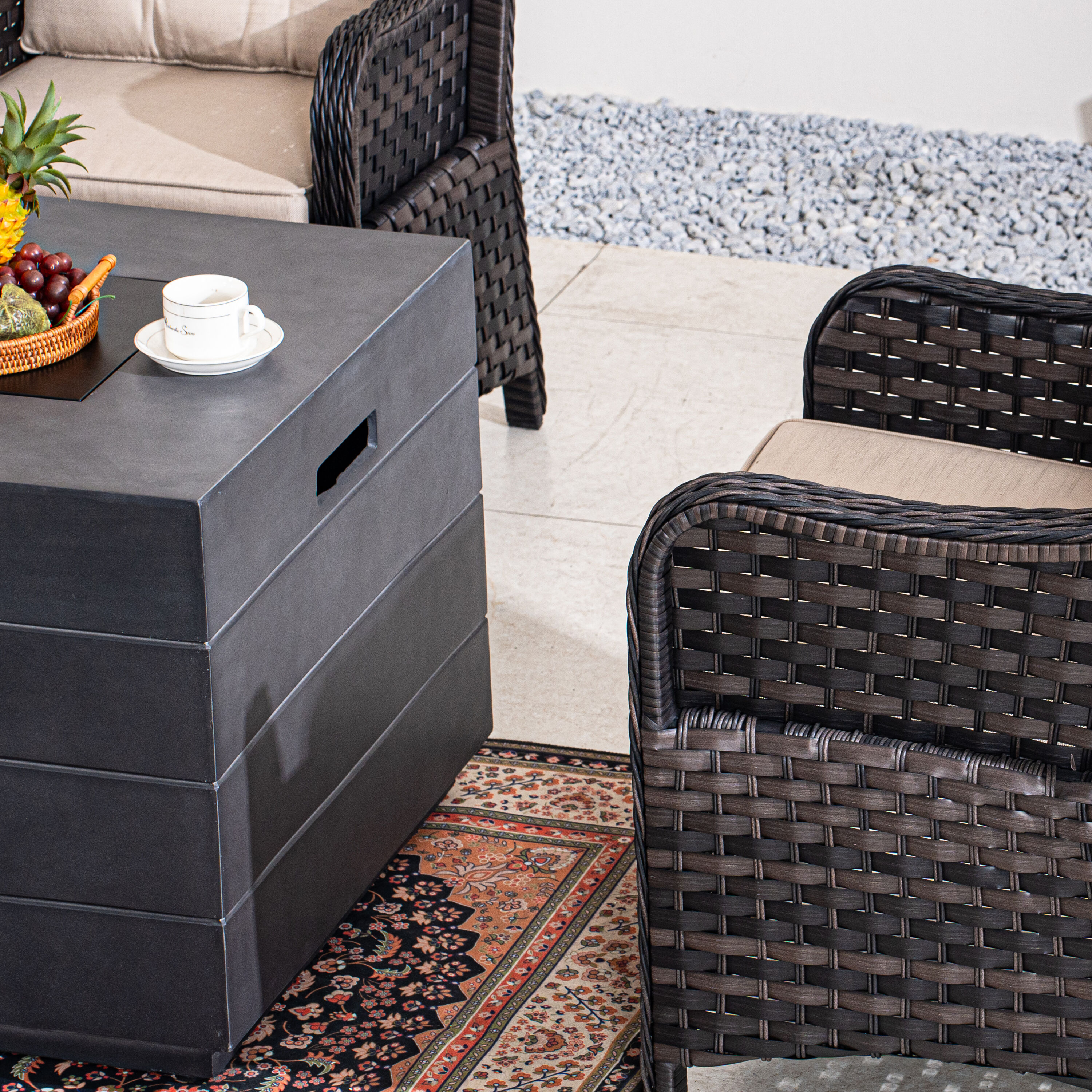 Direct Wicker DWG-2150DG013B Patio-Conversation-Sets - View #11