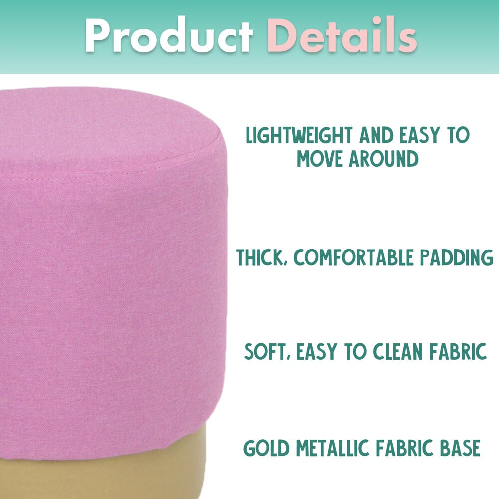 Critter Sitters CSVNTYSTOOL-PNK Vanity-Stools - View #4