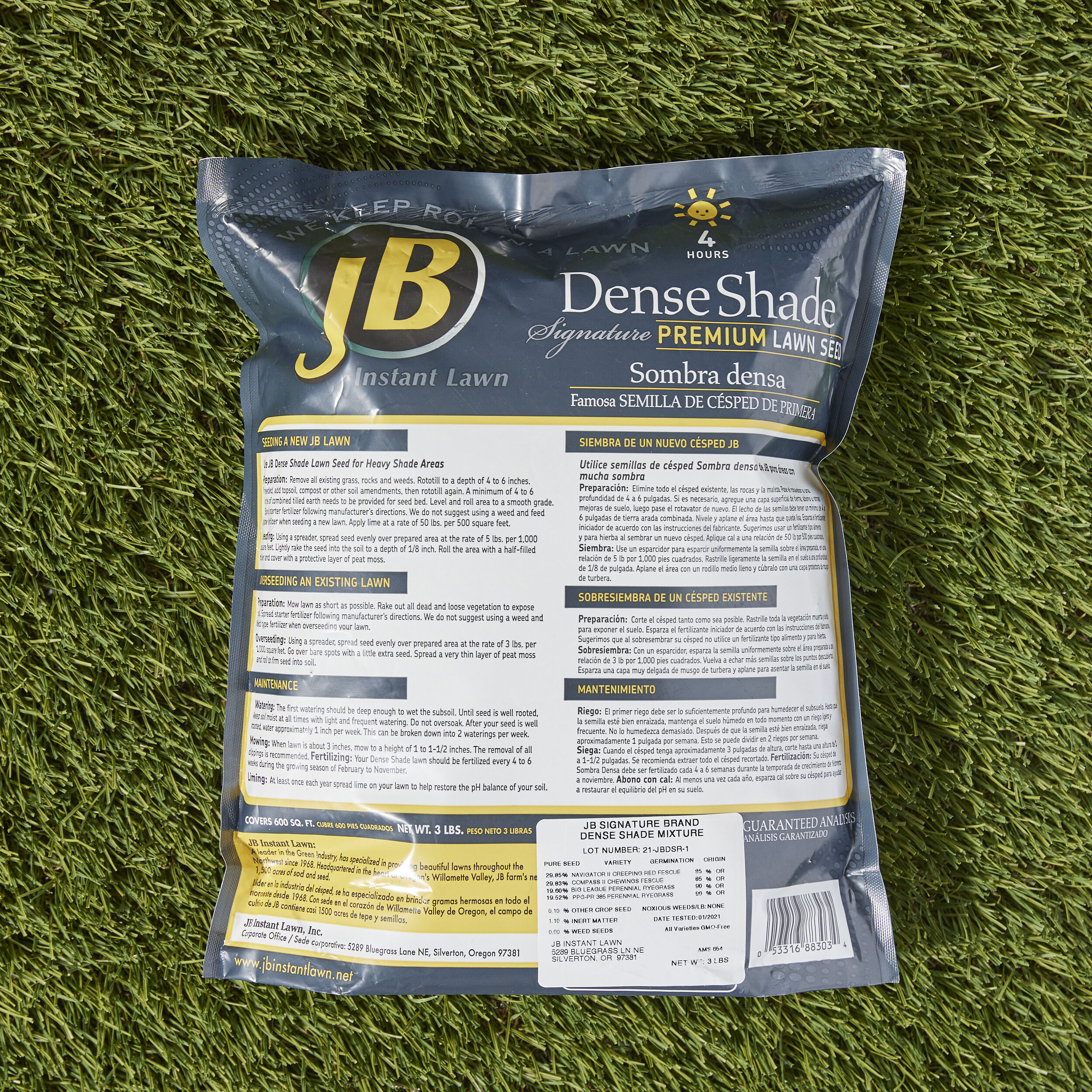 JB Instant Lawn DENSE3 Grass-Seed - View #6