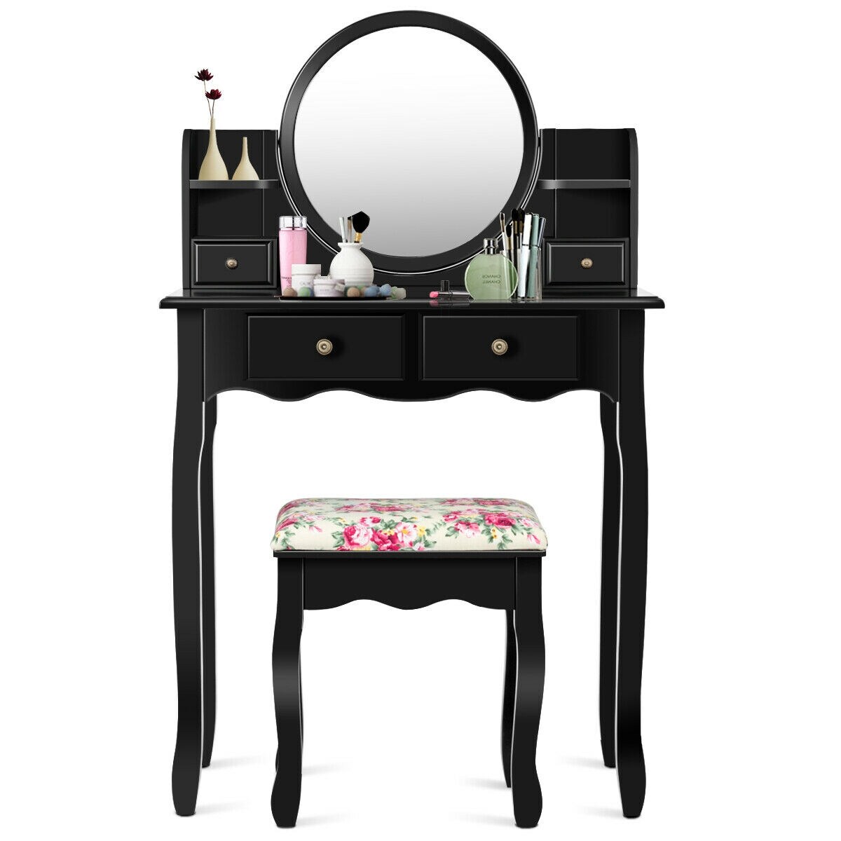 CASAINC WF-HYSN-66130BK Bedroom-Vanities - View #8