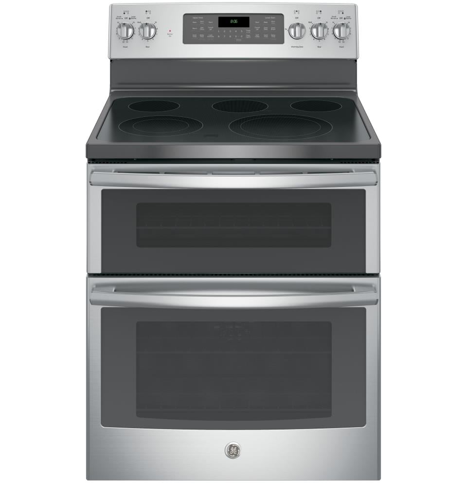 Lowes double store oven electric range