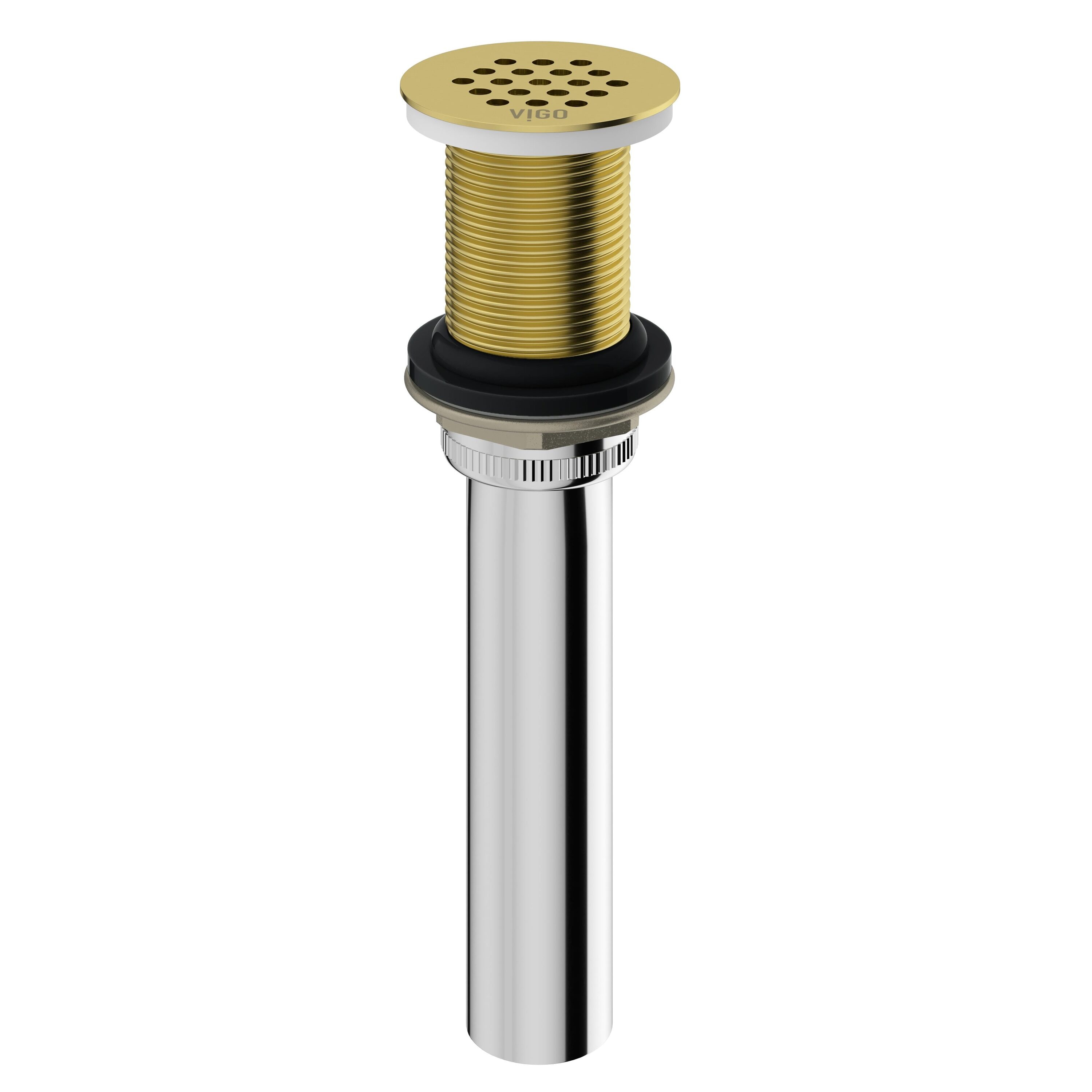 VIGO VG07001MG Matte Brushed Gold Bathroom Sink drain kit