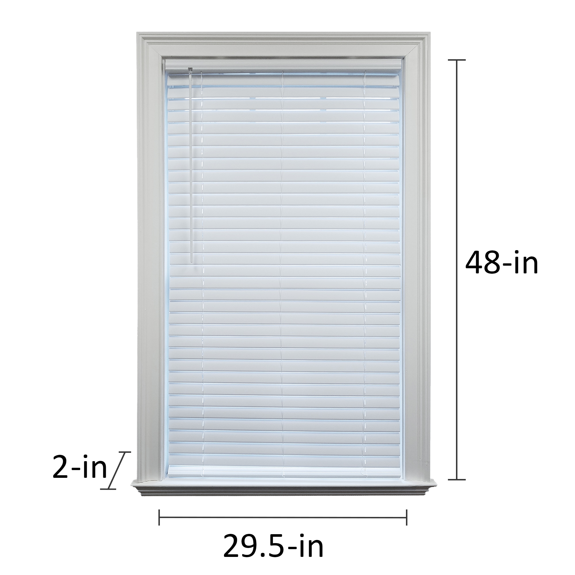 Project Source LWQKWTWT290480 blinds - View #10