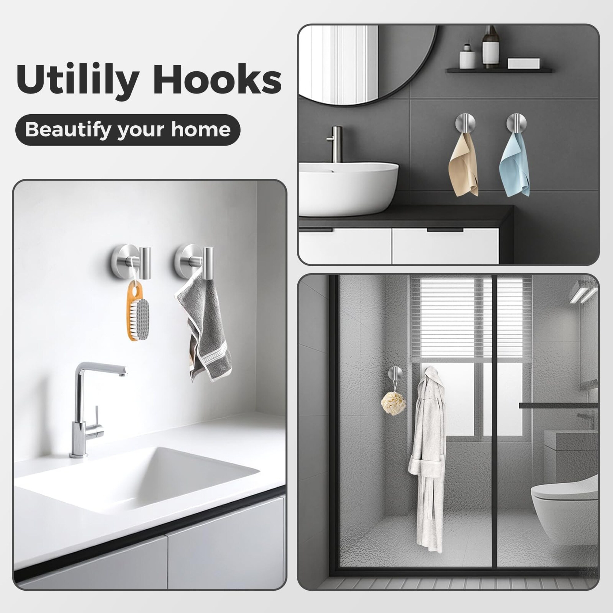 Numhew NHLYNN021222 Robe-Hooks - View #5