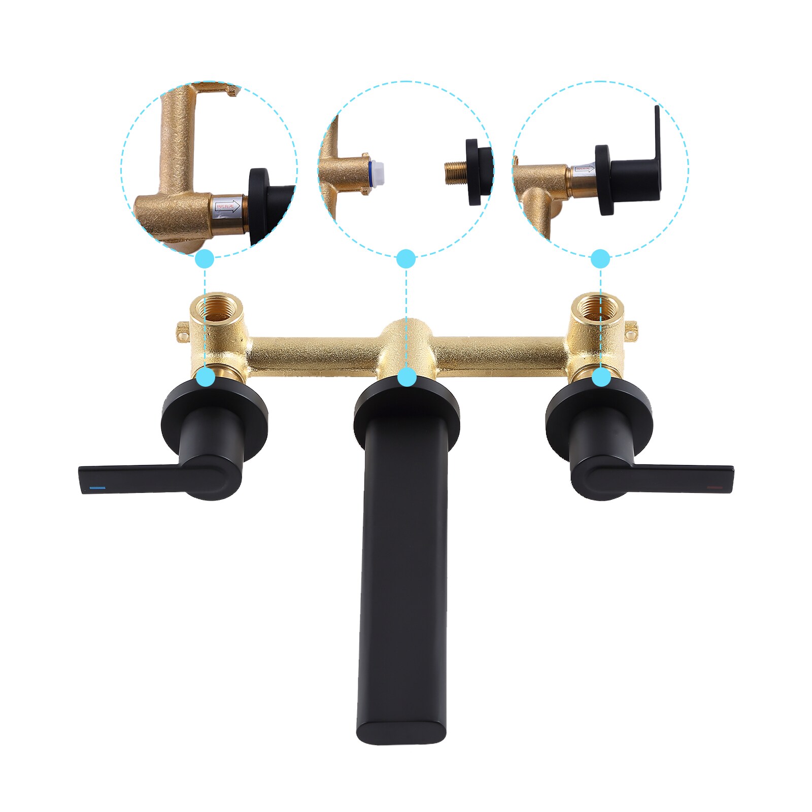 Flynama FL1069BLED1D Lavatory-Faucets - View #7
