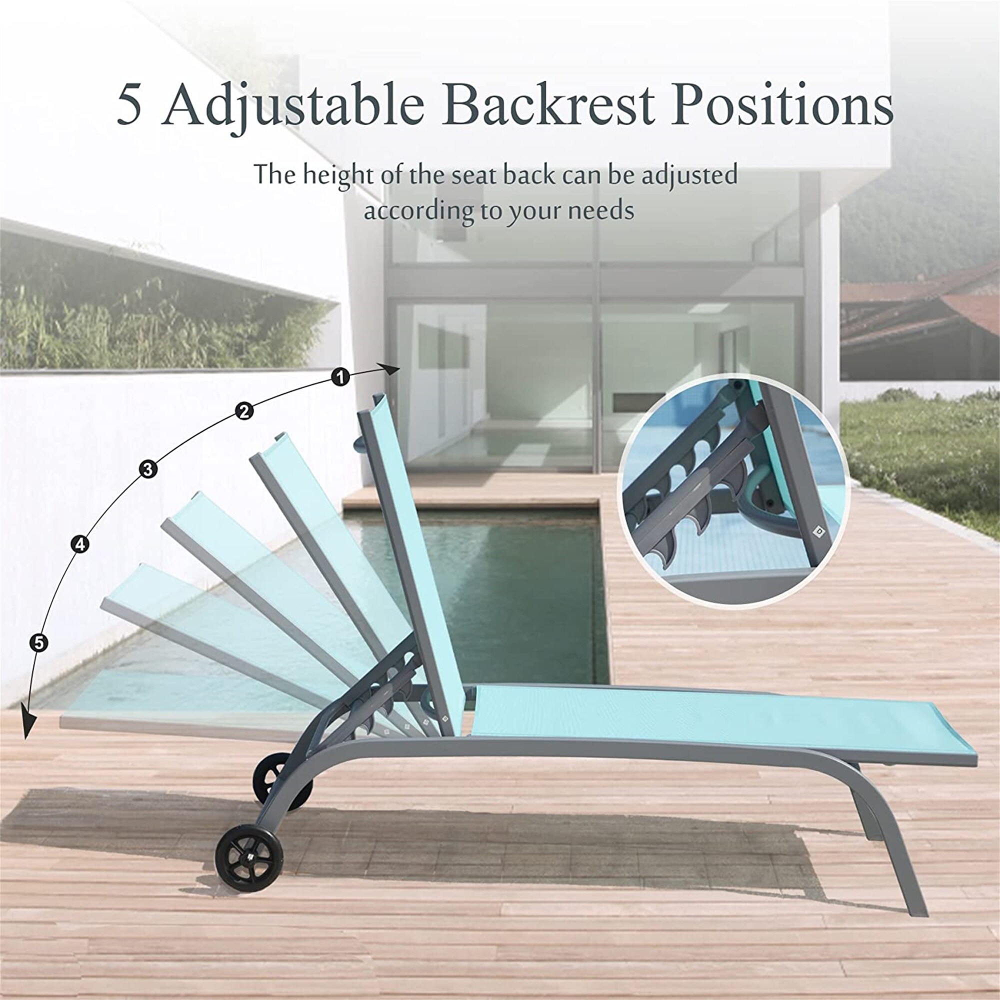 Clihome CL-DOL85TBL Patio-Chairs - View #6