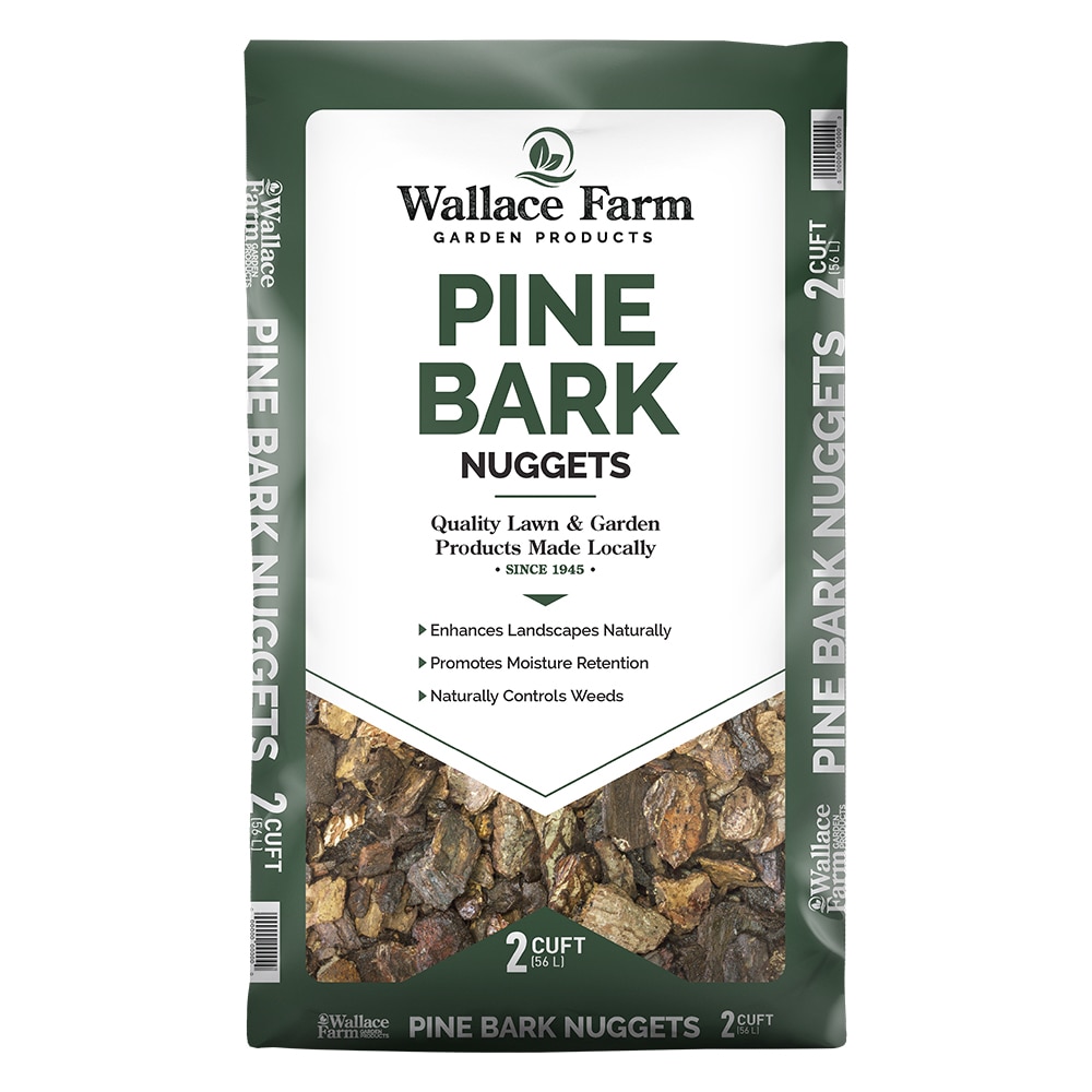 Pine Bark (14, 25mm)  Turtle Nursery and Landscape Supplies