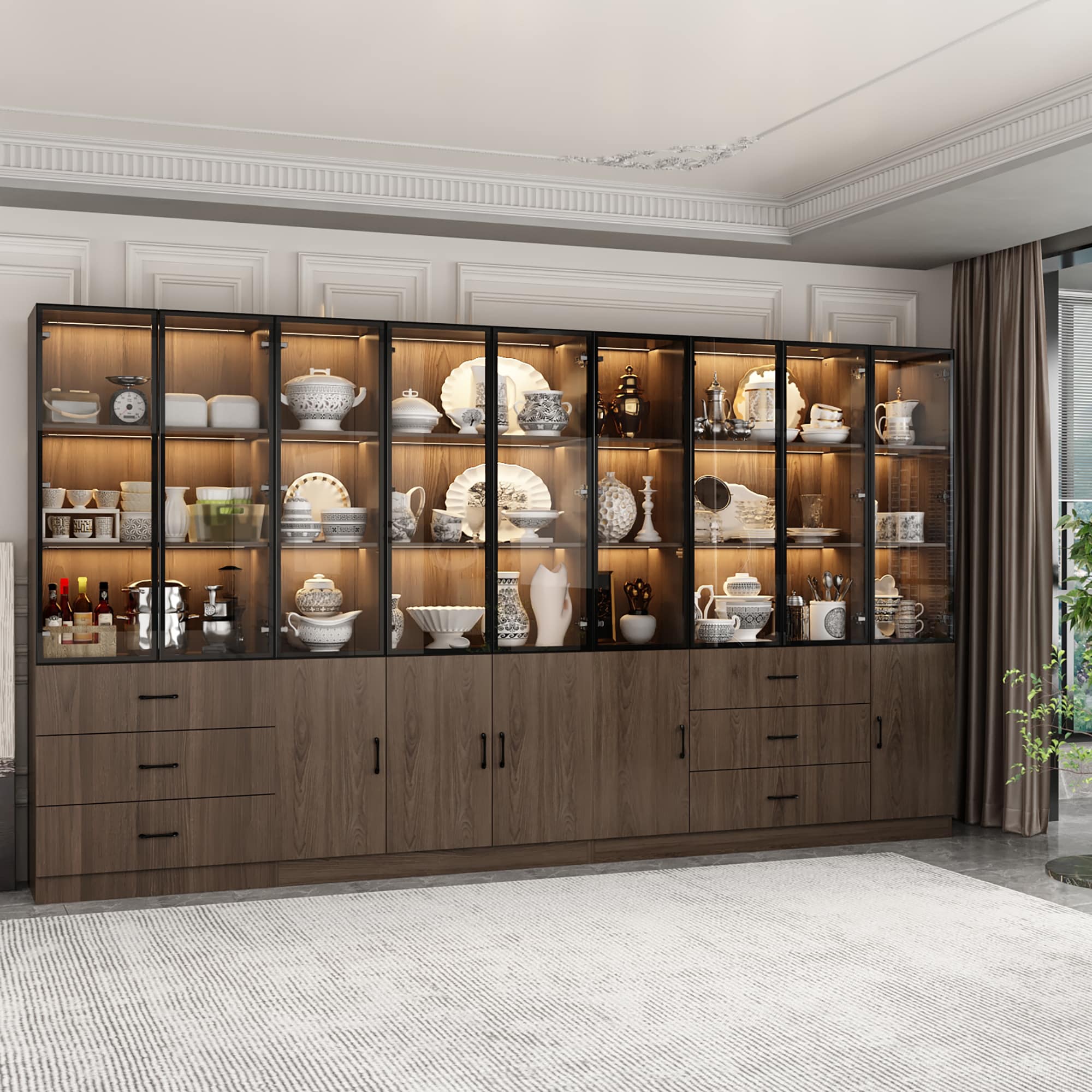 FUFU&GAGA KF020461+462+463L bookcases - View #3