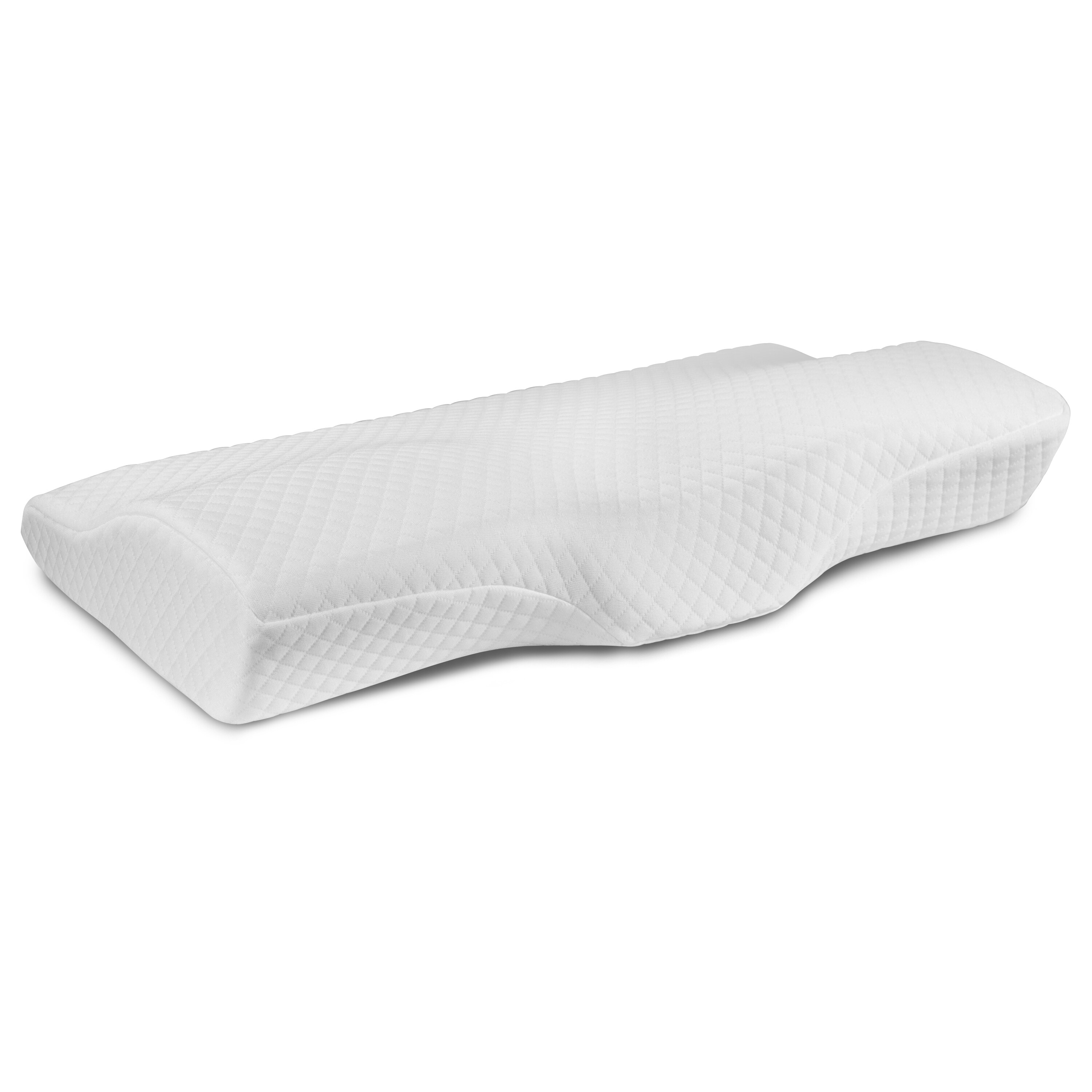 3 Sizes Contour Memory Foam Pillow Comfortable Sleep Innovations Hypoallergenic 