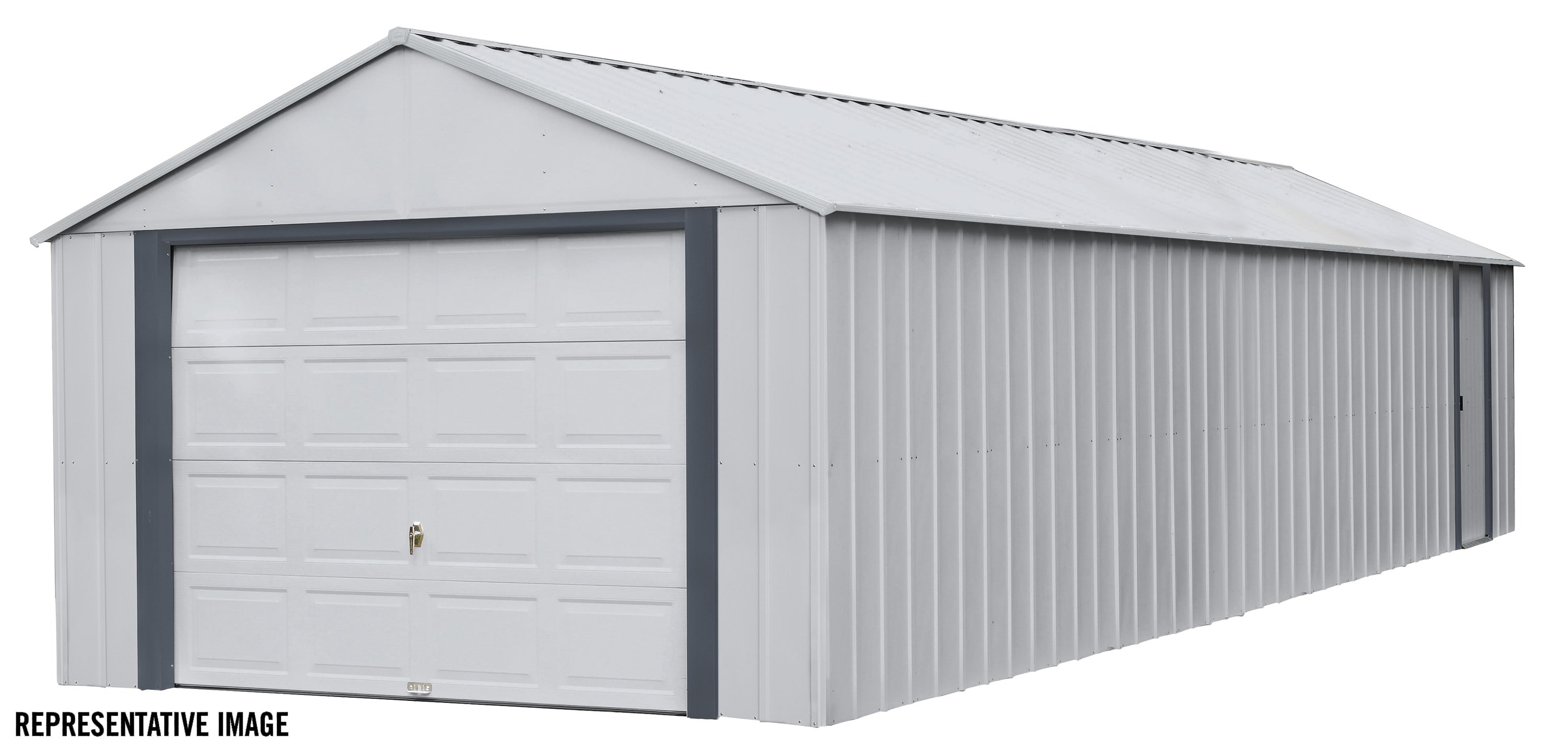 Arrow BGR1431FG Metal-Storage-Buildings-Sheds - View #2