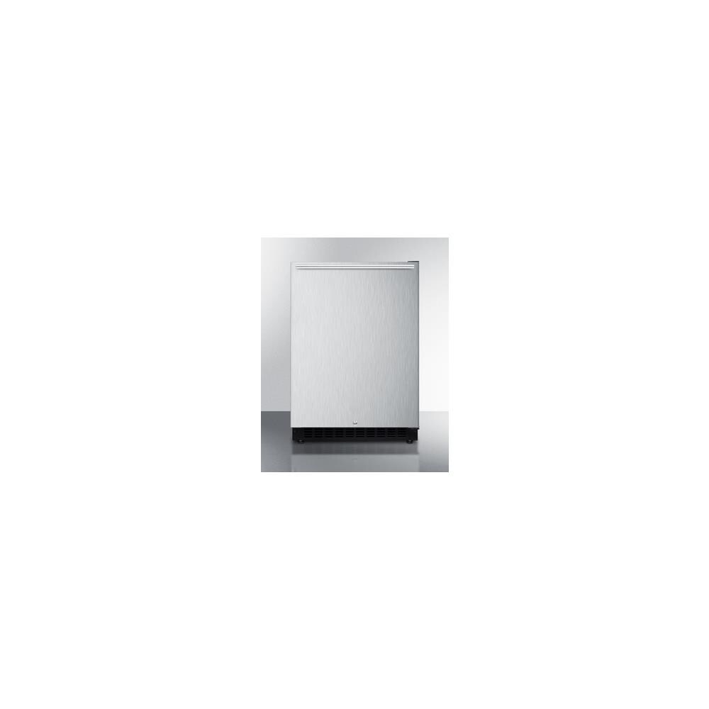 Summit Appliance SMMA1744  AL54CSSHH Built-in Undercounter ADA Compliant All-Refrigerator, Stainless Steel