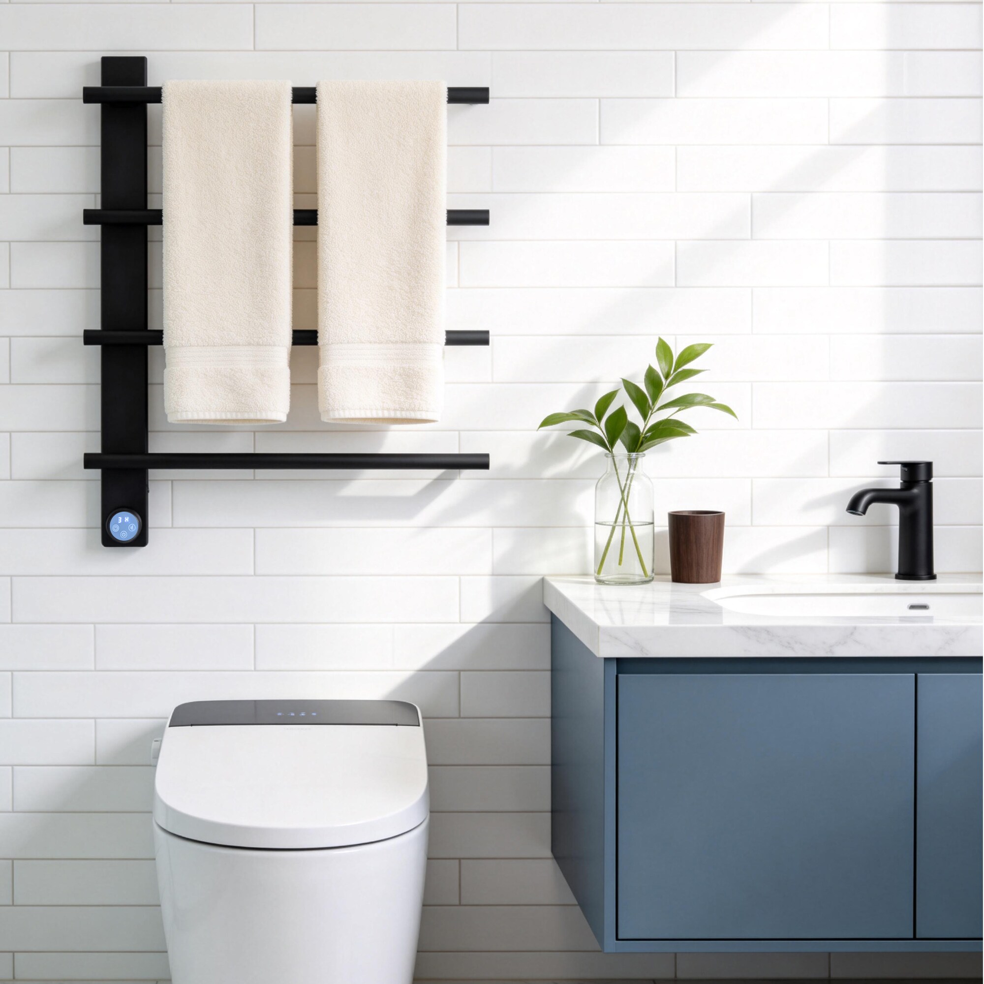 Trivework AQETW04-BL-4A-344Z Towel-Warmers - View #2