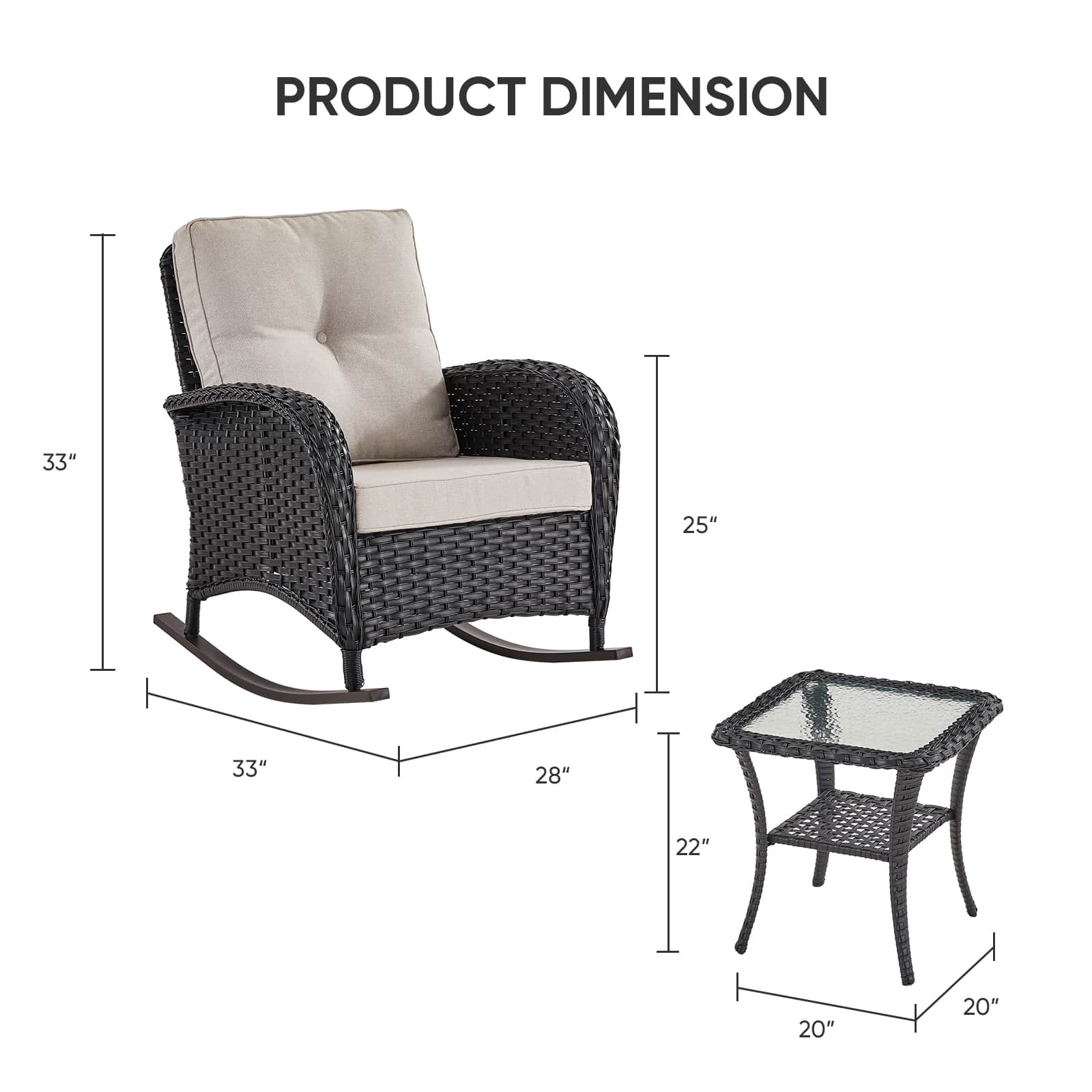 Rilyson LWPFS0176 Patio-Chairs - View #5