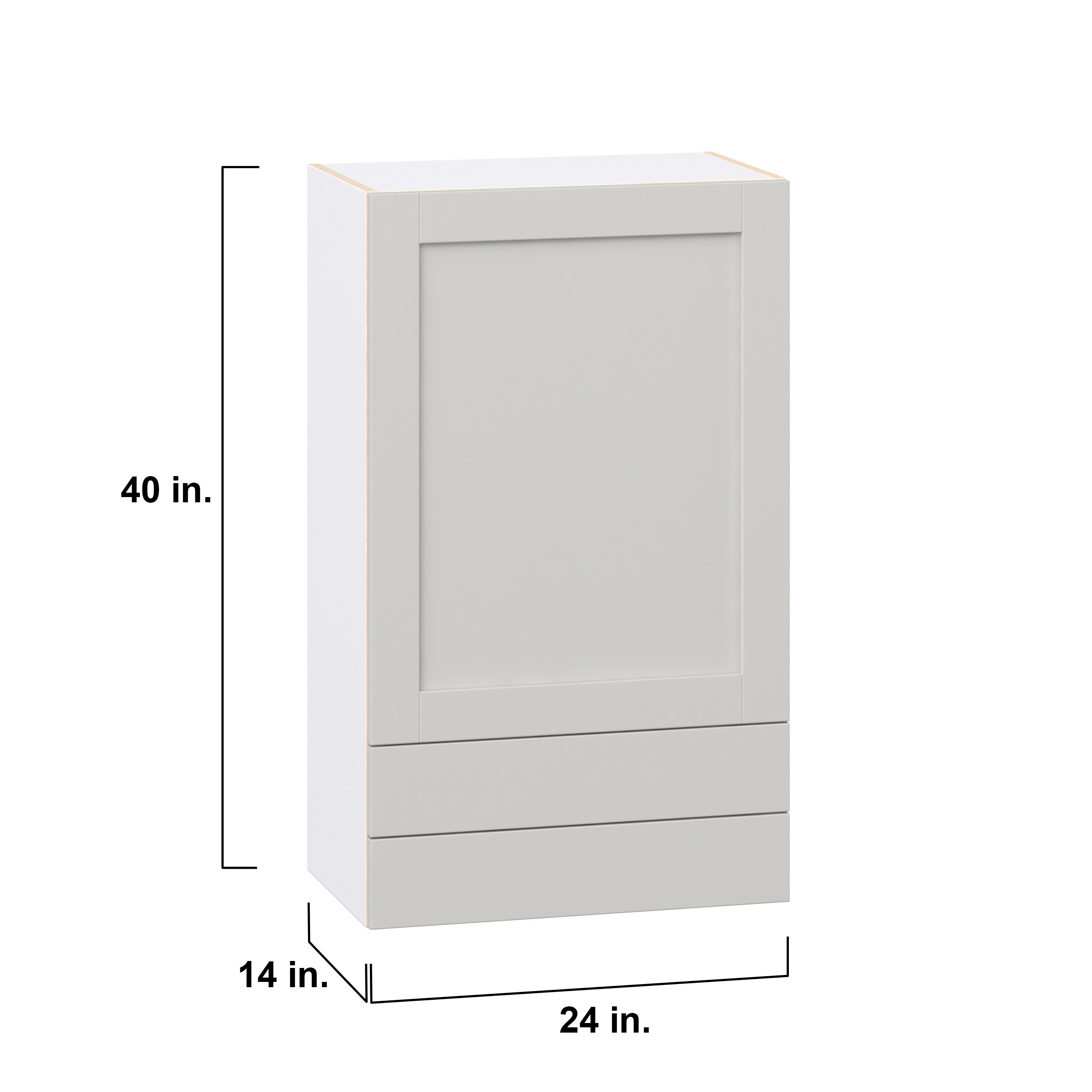 Hugo&Borg DSW2440B(L/R)-CH Cabinets-Kitchen - View #4