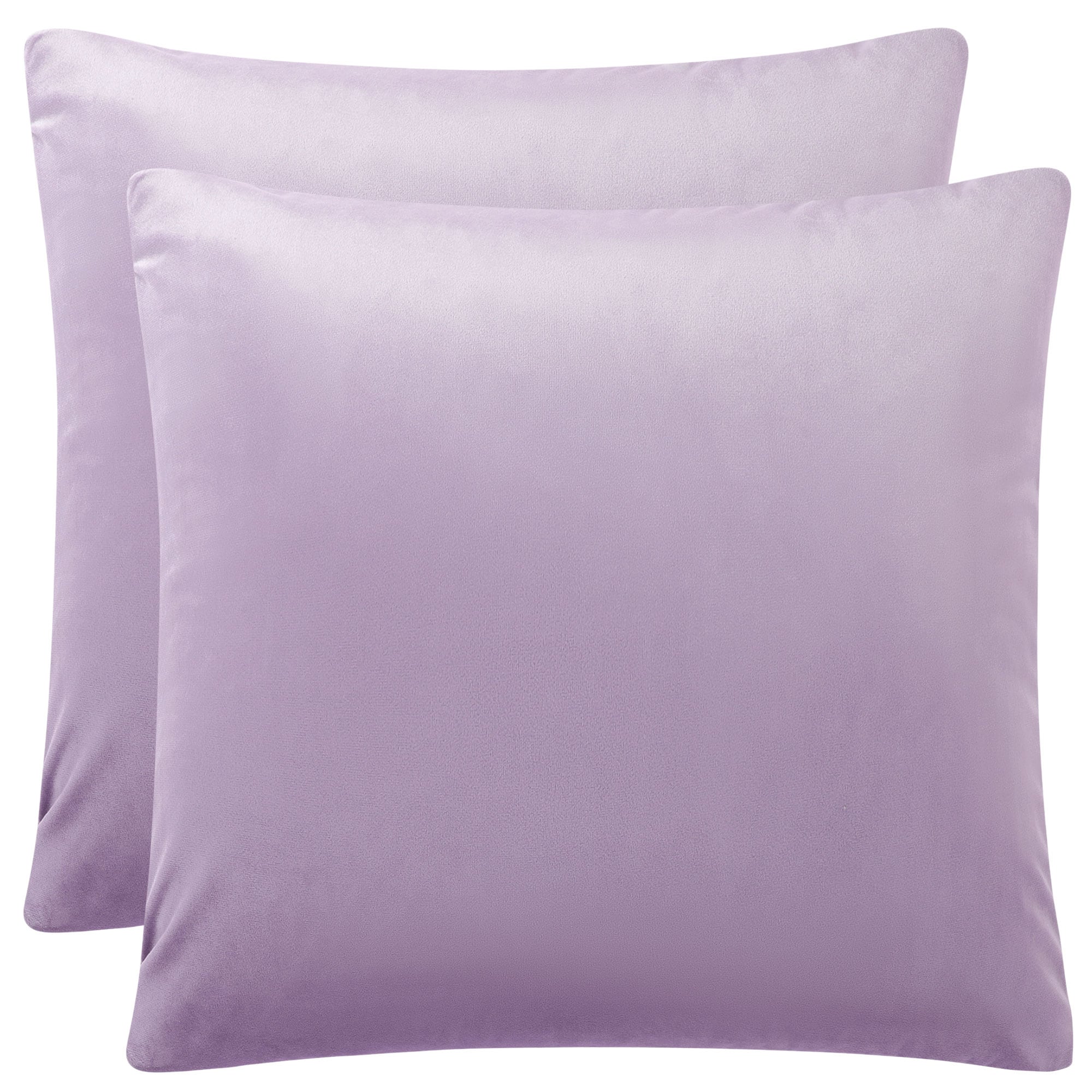 Unique Bargains - 2pcs Velvet Throw Pillow Cover Decorative Throw Cushion Cover Luxury Euro Squar...