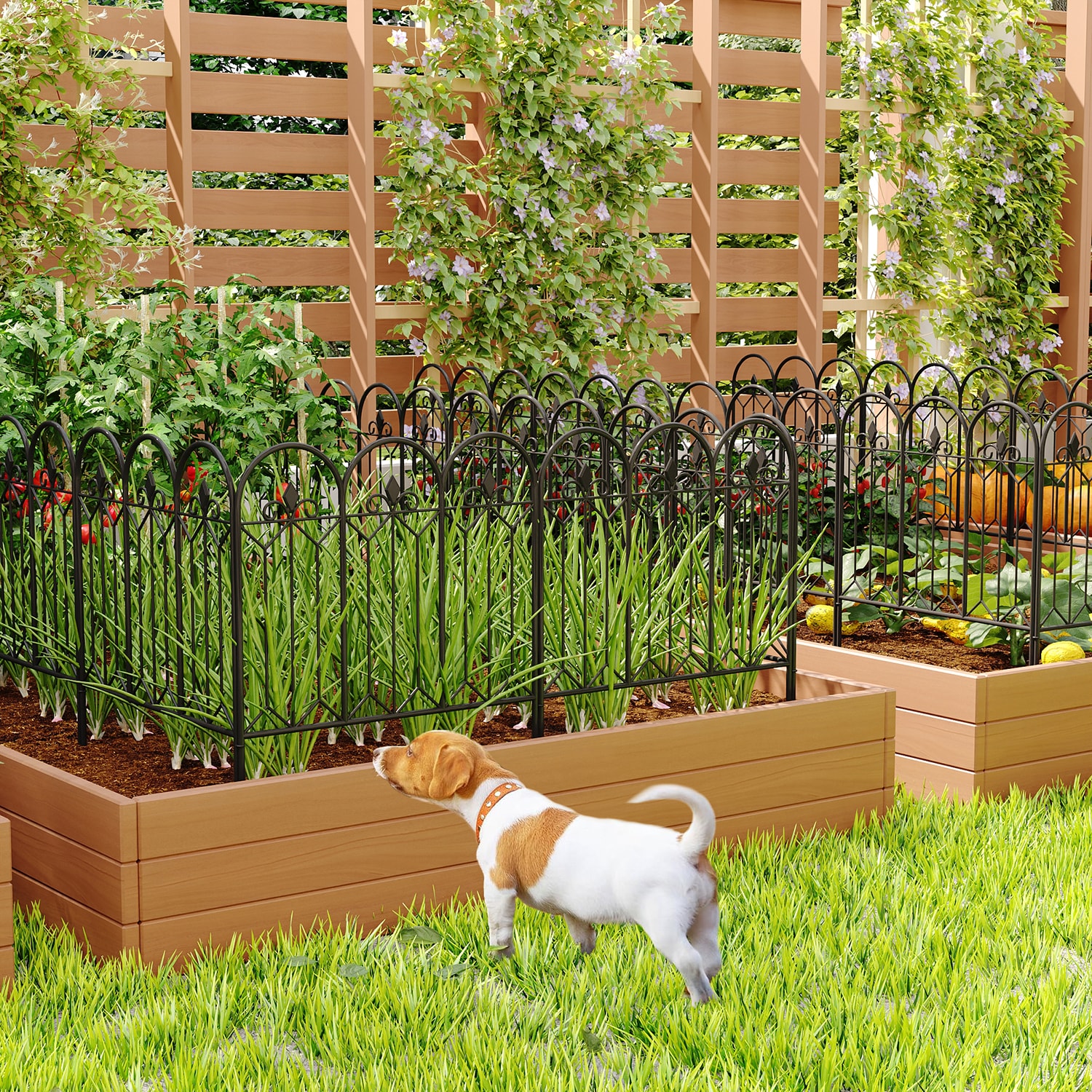 FUFU&GAGA LJY-WFKF170141-02 Garden-Utility-Fencing - View #4