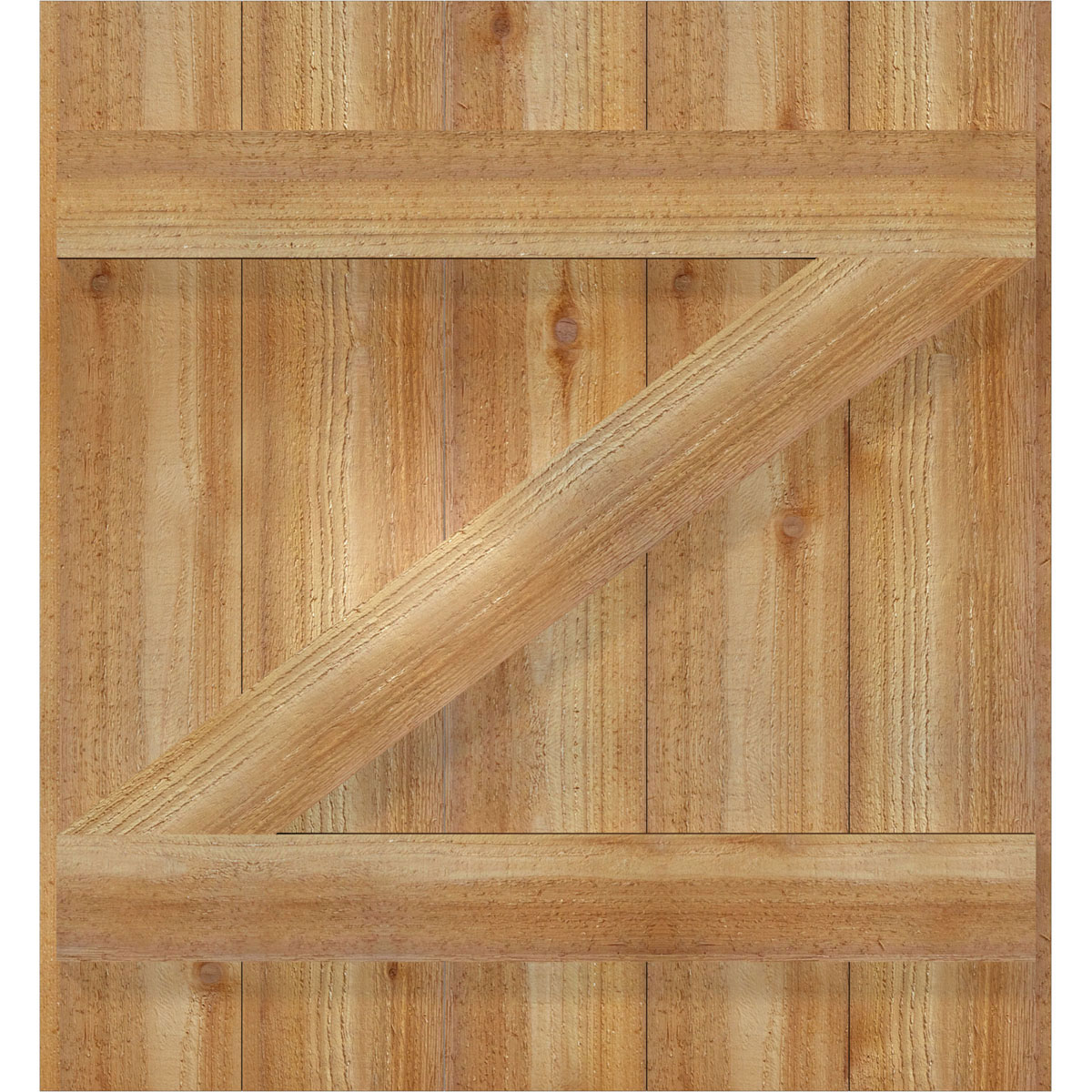 Ekena Millwork RBJ06Z26X029RWR Exterior-Shutters - View #5