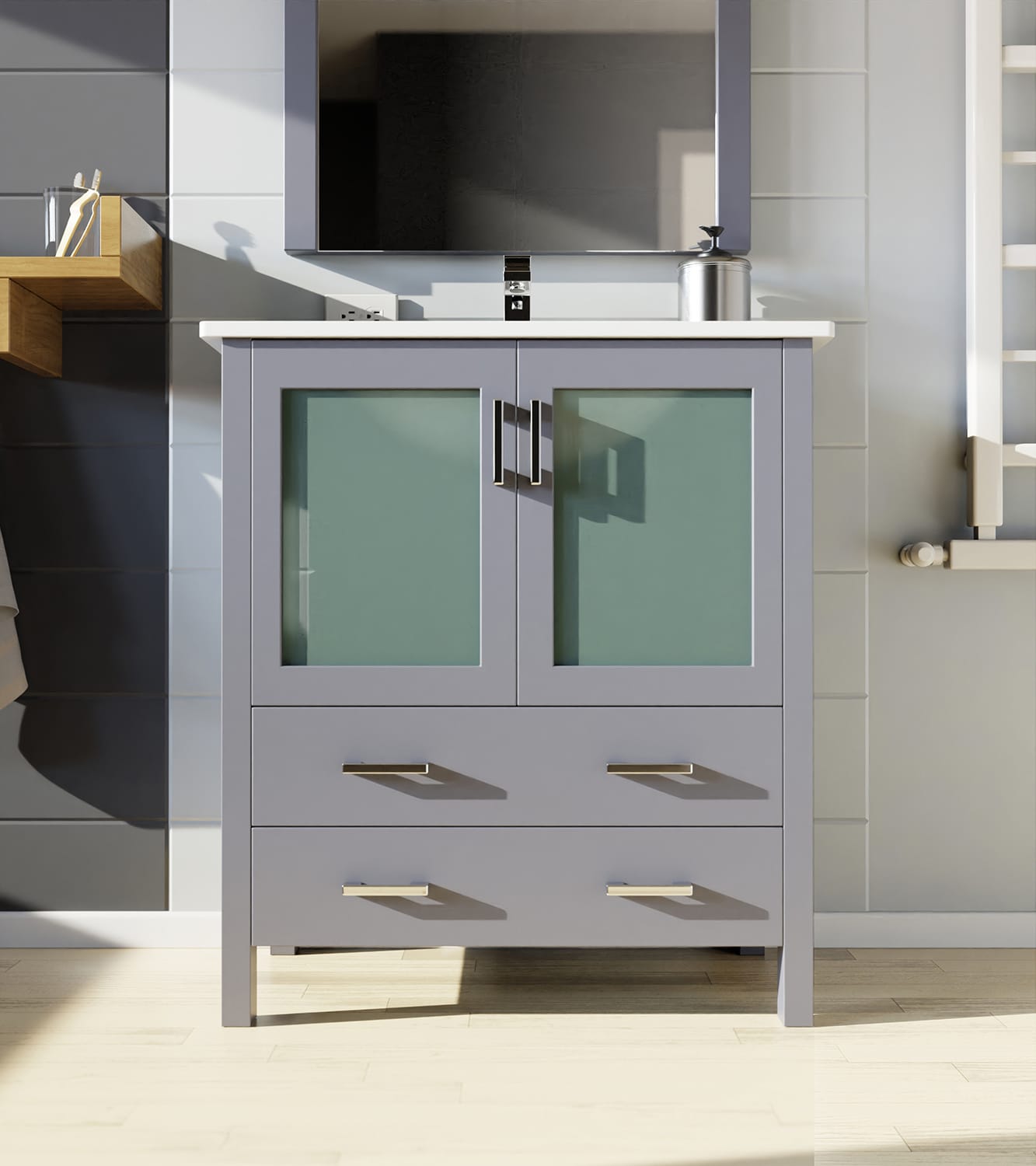 Lexora LV341830SBES000 Bath-Vanity-Combo - View #11