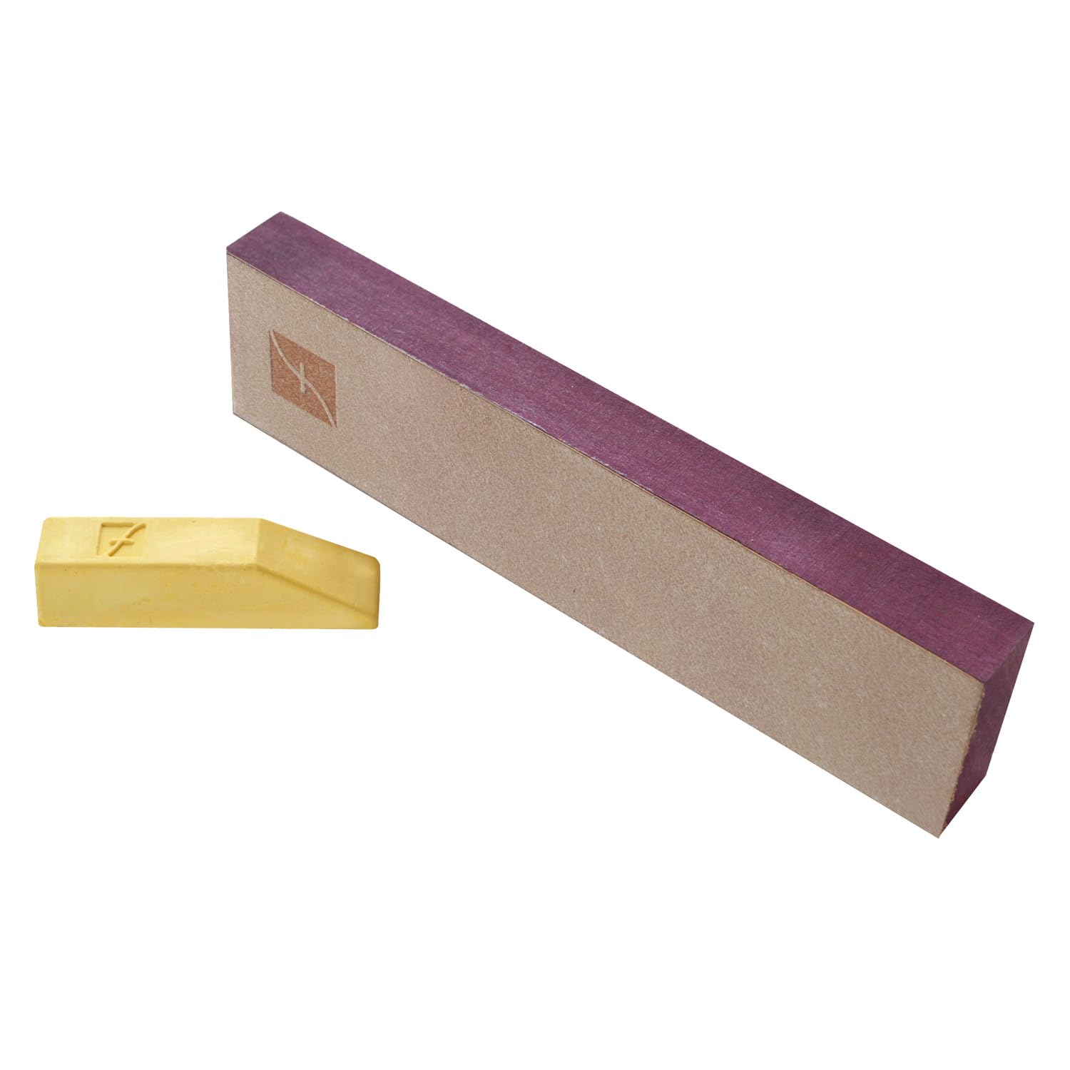 Flexcut  PW14 8 x 2 inch Leather Knife Strop with 1 oz Gold Polishing Compound Made in USA