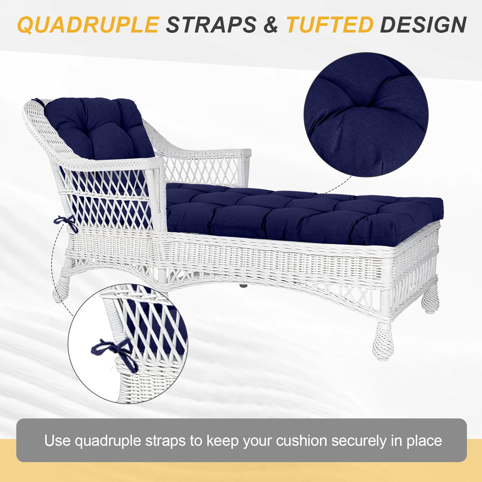 Aoodor A378-PDEDE Patio-Furniture-Cushions - View #8