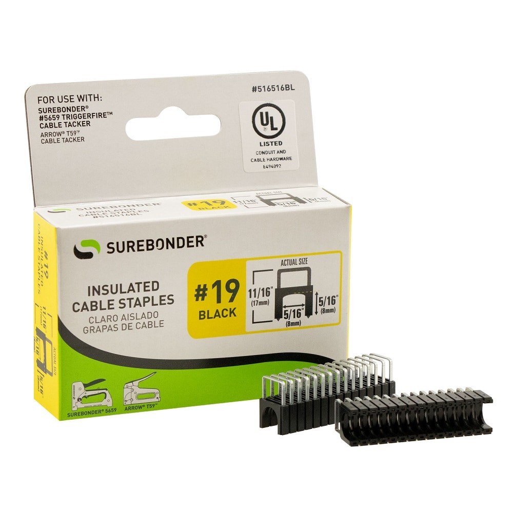 Surebonder No.3 Light Duty 5/16in Staples