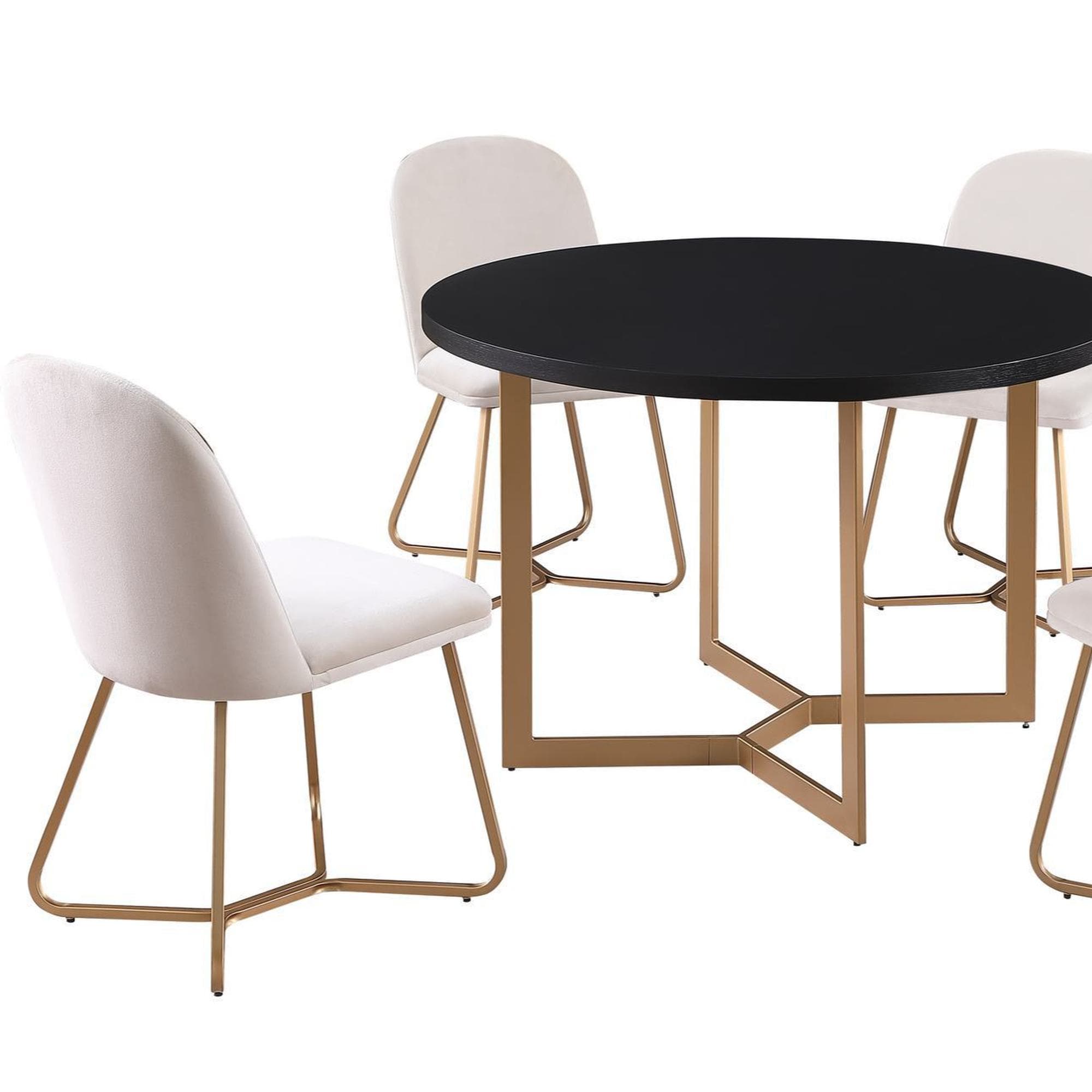 FARATI D2001DC-BEIGE Dining-Chairs - View #6