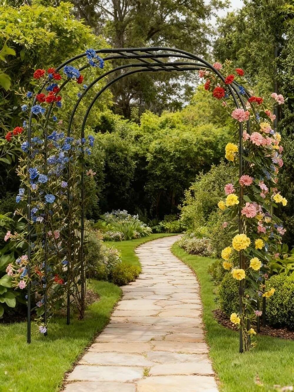 Qeetex VAM-344PKTCH Garden-Trellis - View #2