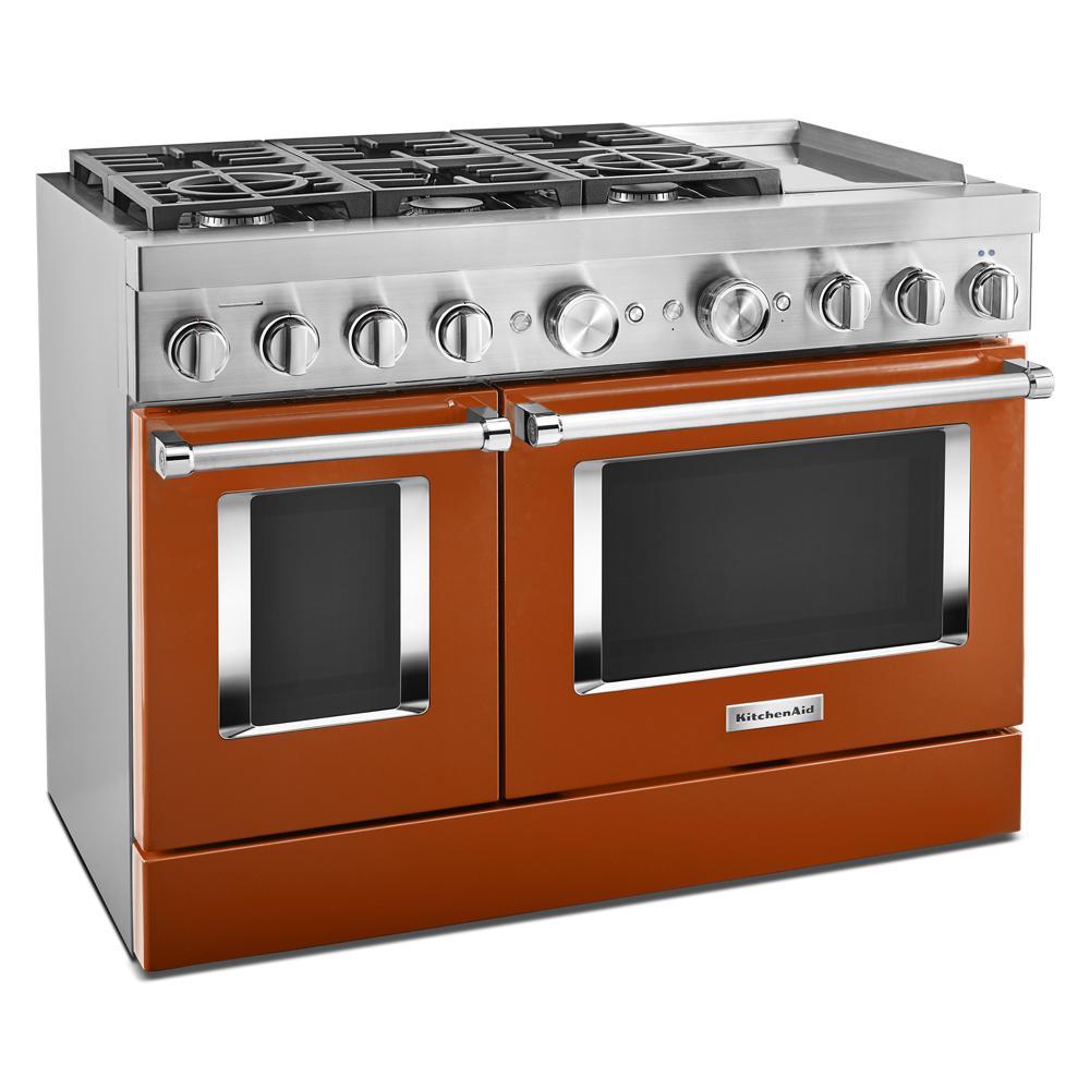 KitchenAid KFDC558JSC Double-Dual-Fuel-Ranges - View #6