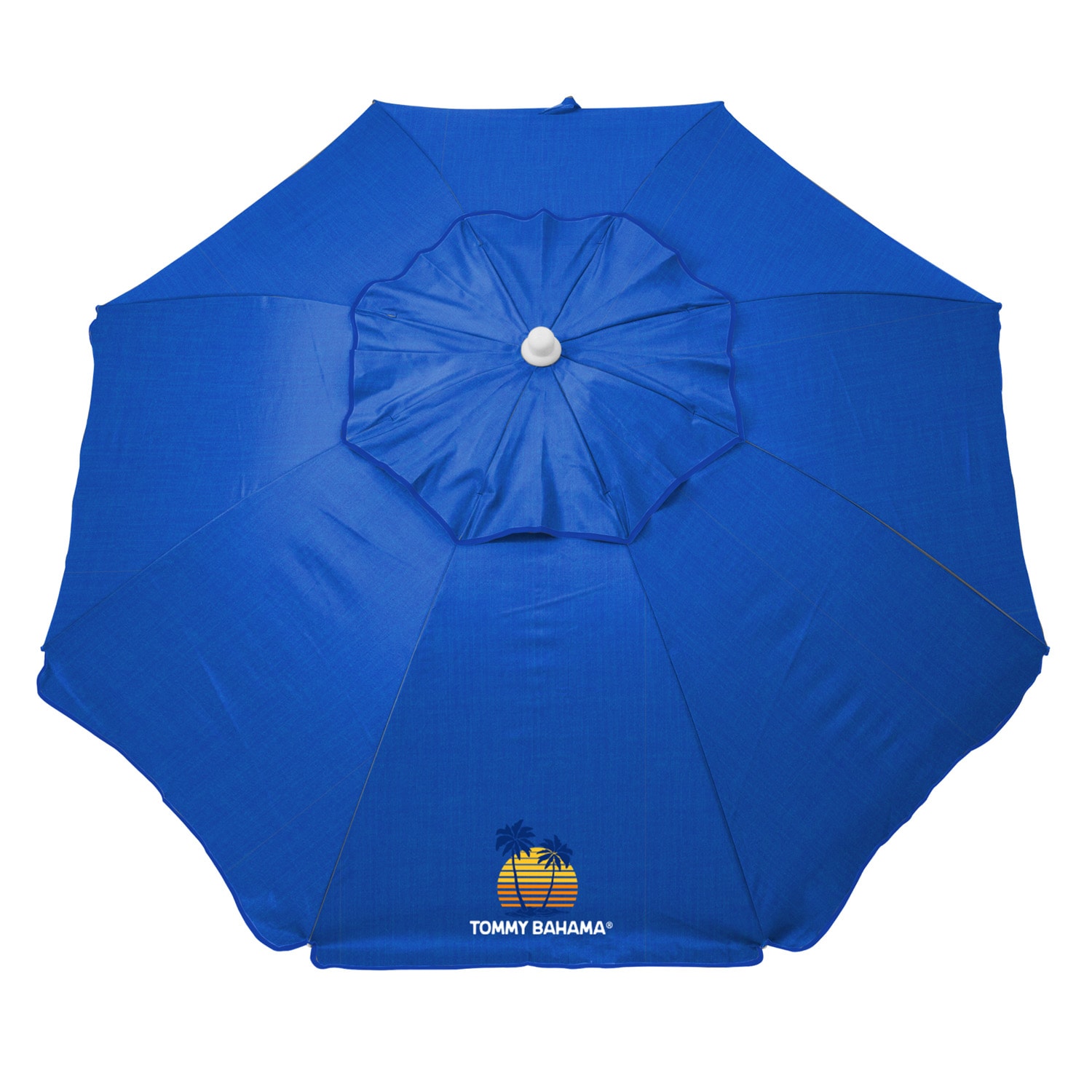 Tommy Bahama UB77TBSAX-2529LWPDQ6 7-ft Blue Beach Umbrella