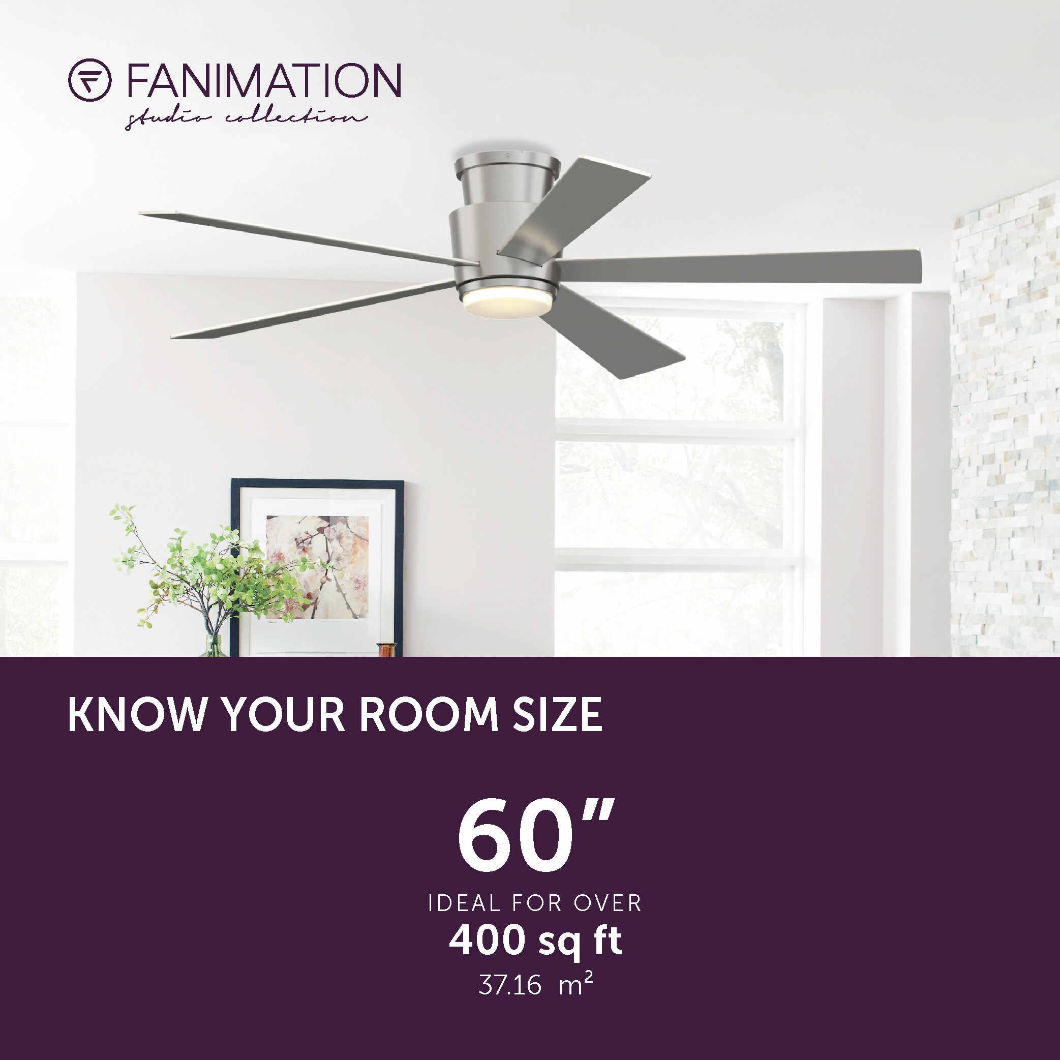 Fanimation Studio Collection LP7668LBN Ceiling-Fans - View #10