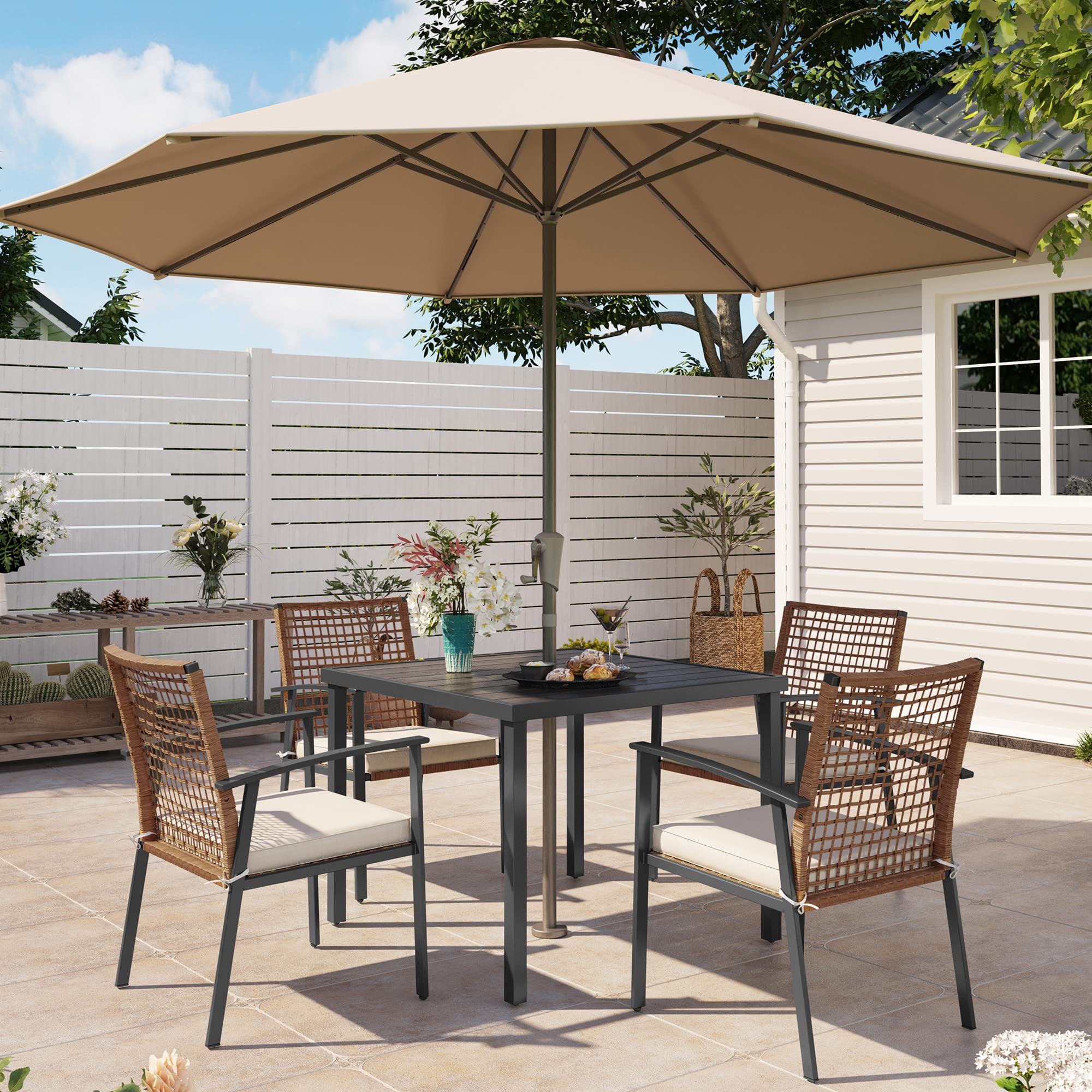 Yardgrace BSYQ00002183-LS Patio-Dining-Sets - View #3