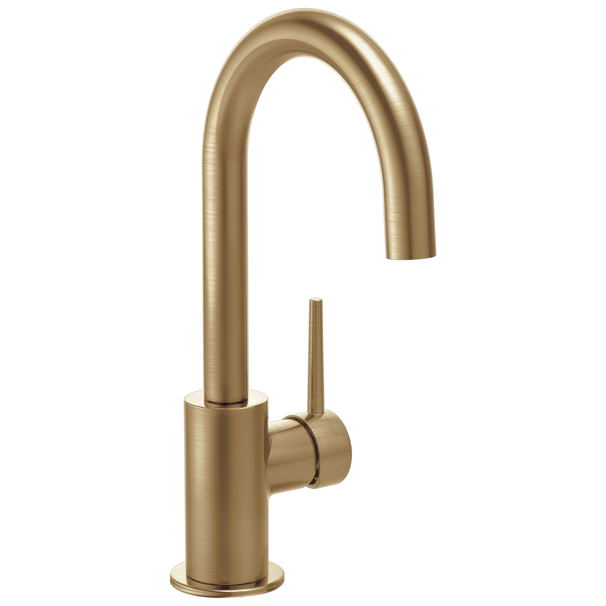 Delta Trinsic Champagne Bronze Single Handle Bar and Prep Kitchen Faucet