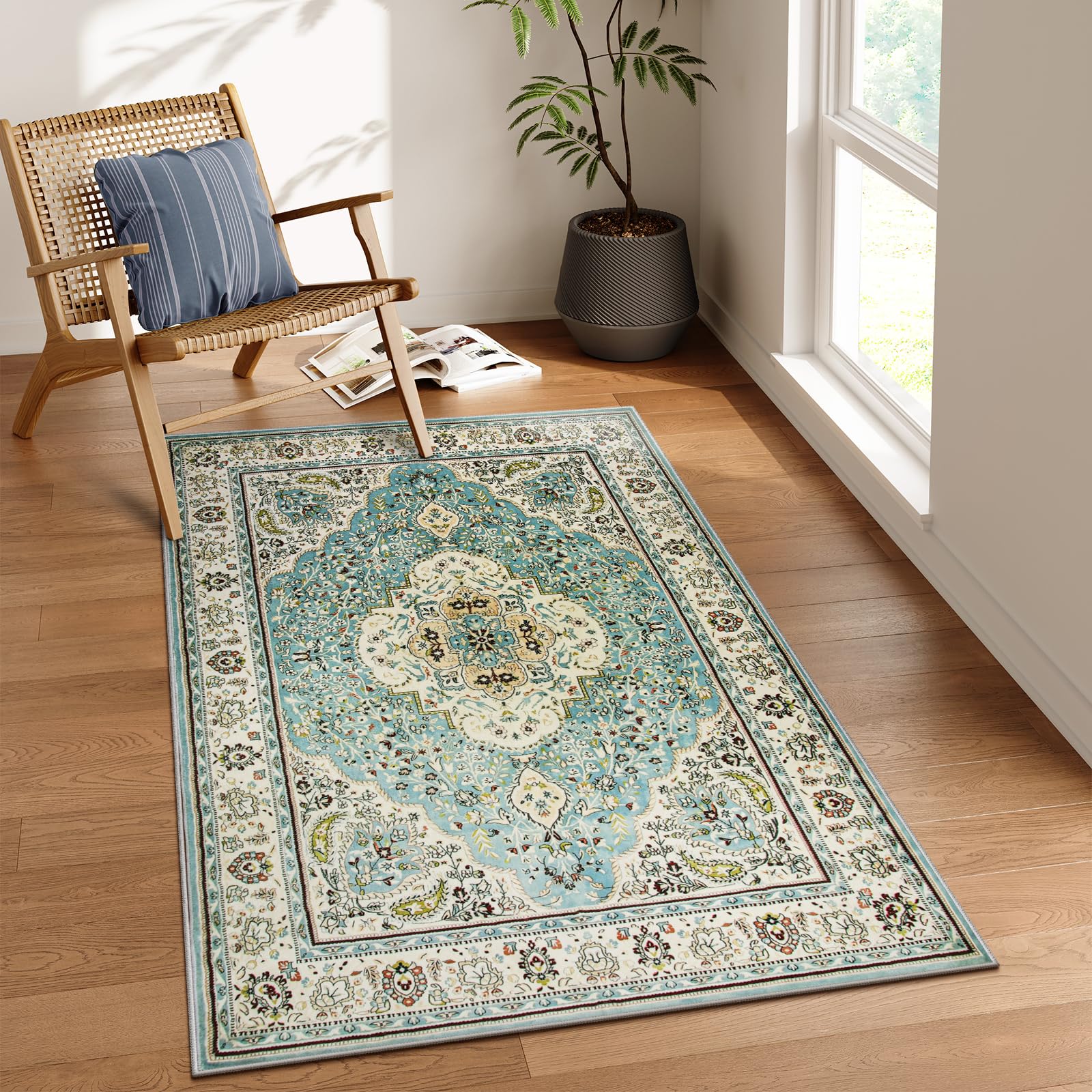 Lahome AR-DYR-011-BL4 rugs - View #2