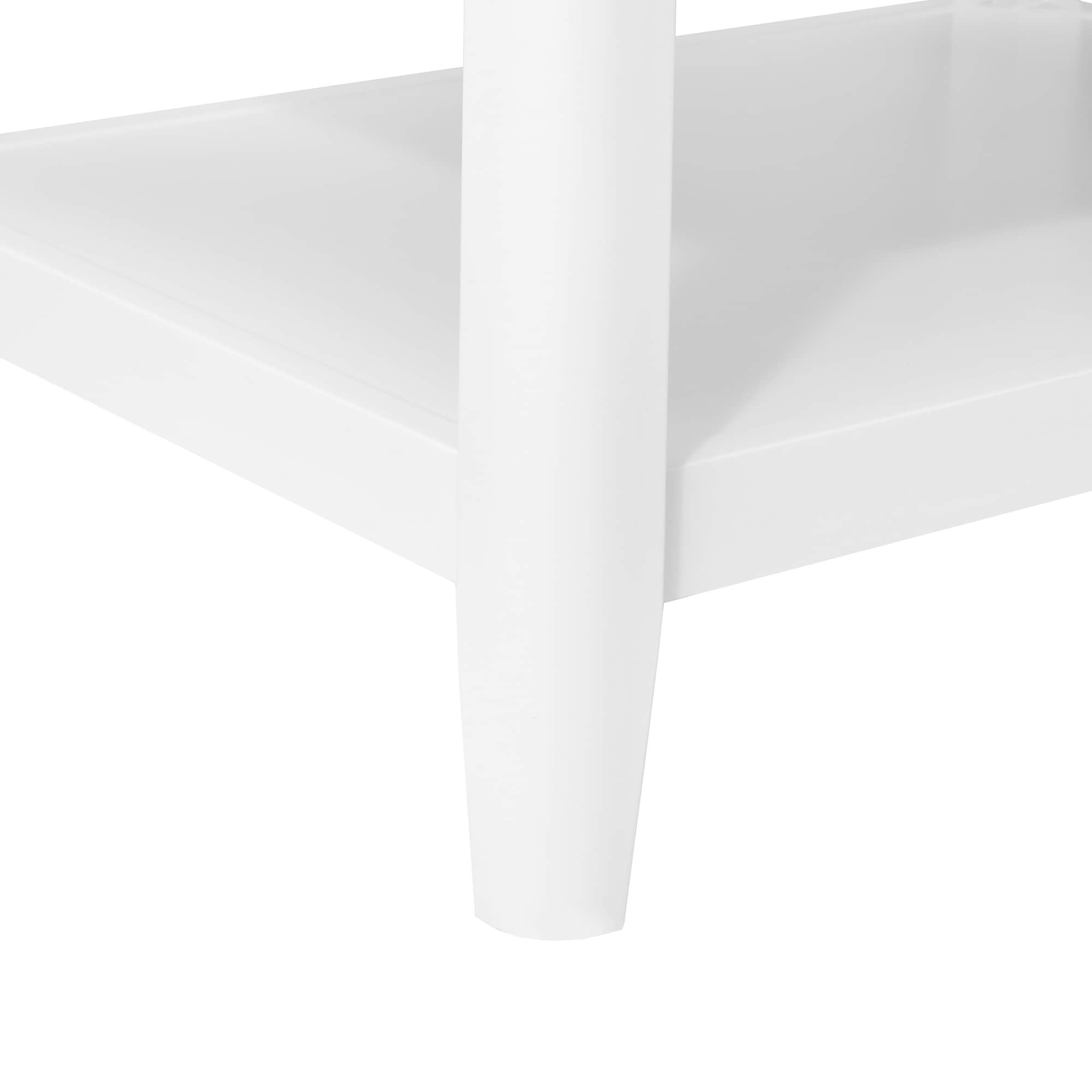 ED Ellen DeGeneres Lynnmere 48-in White Semi-recessed Single Sink ...