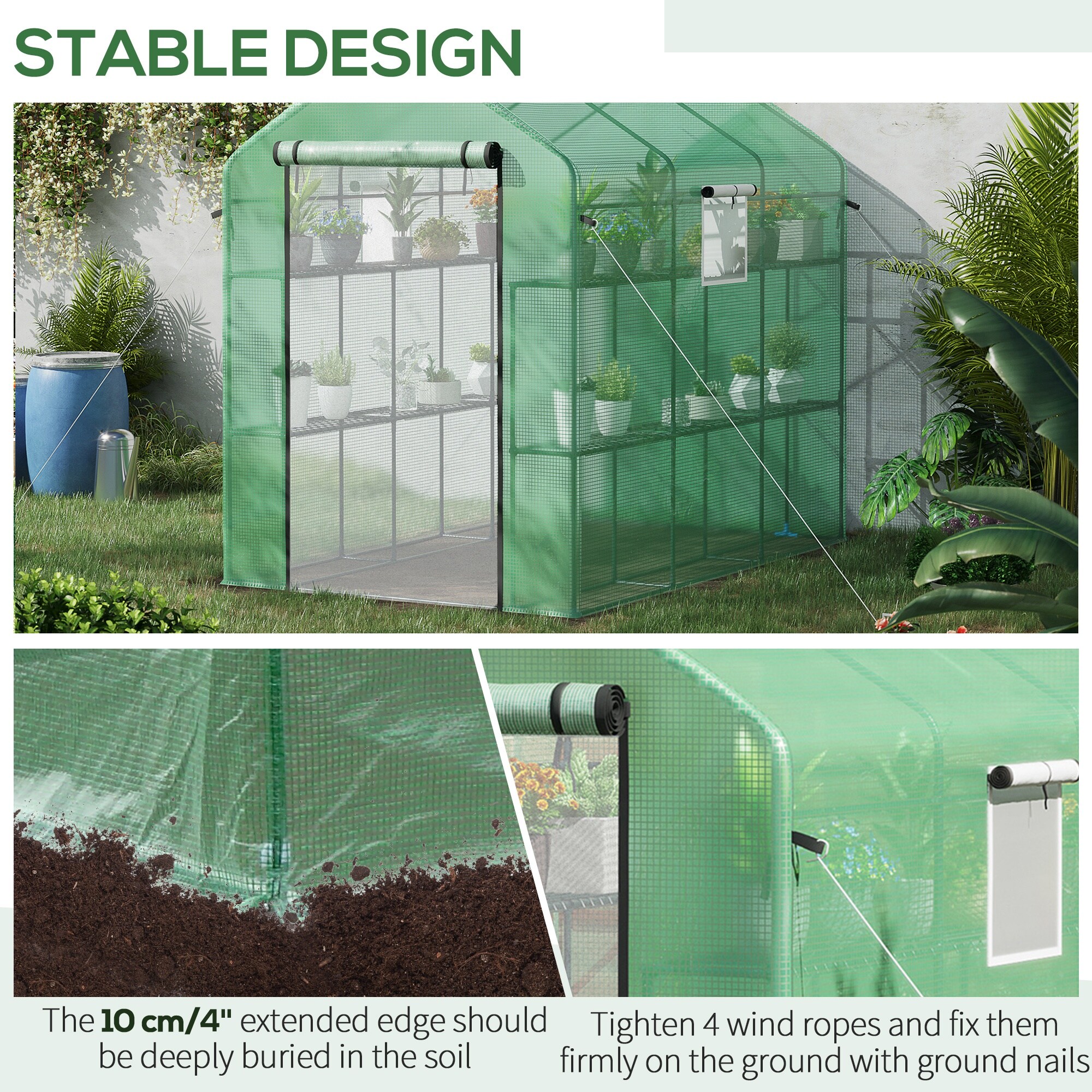 HyperDrop Cart X-5QPVRT0XDB1F greenhouses - View #5