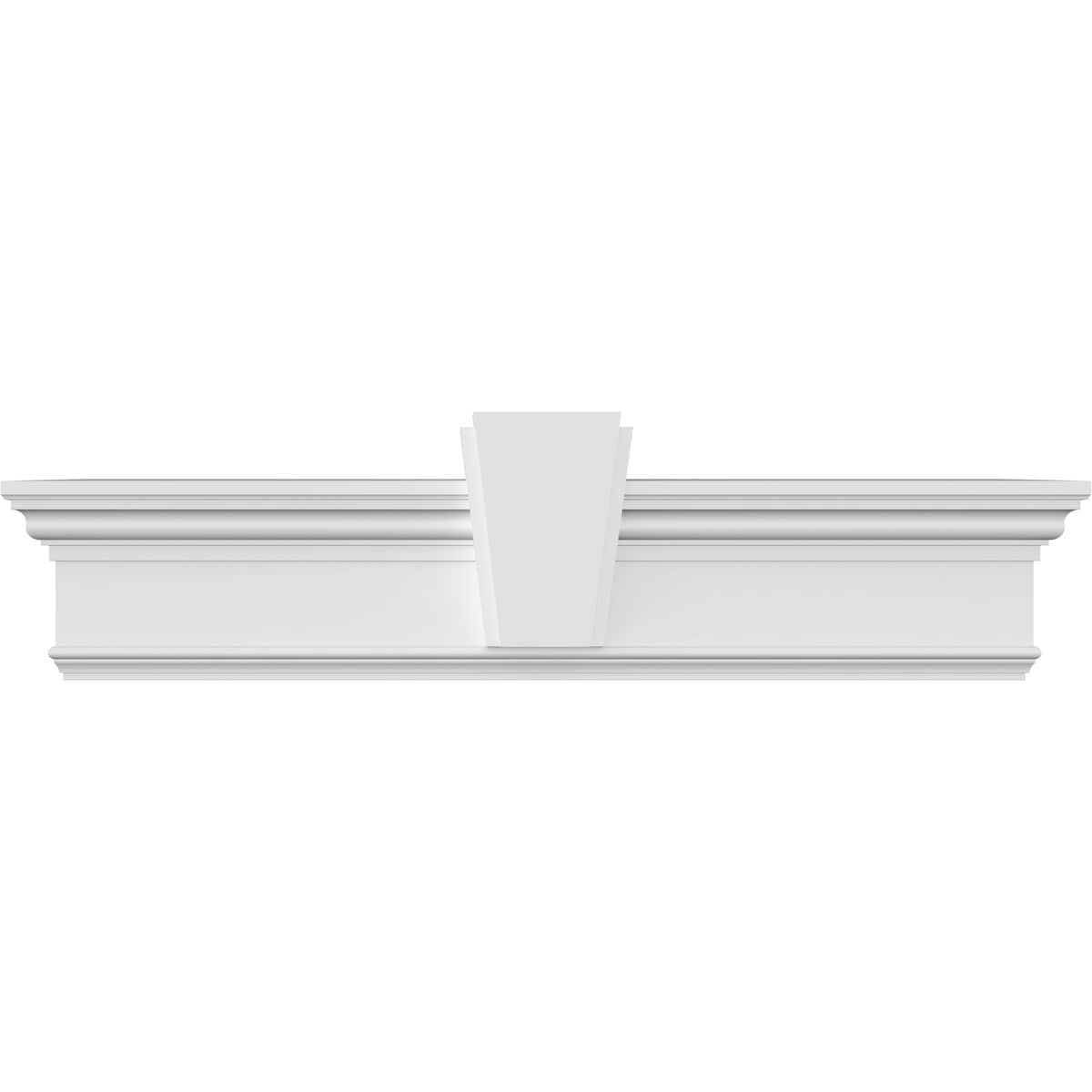 Ekena Millwork CRH07X81KA 84.875-Inches W x 7.25-Inches L Urethane Crosshead