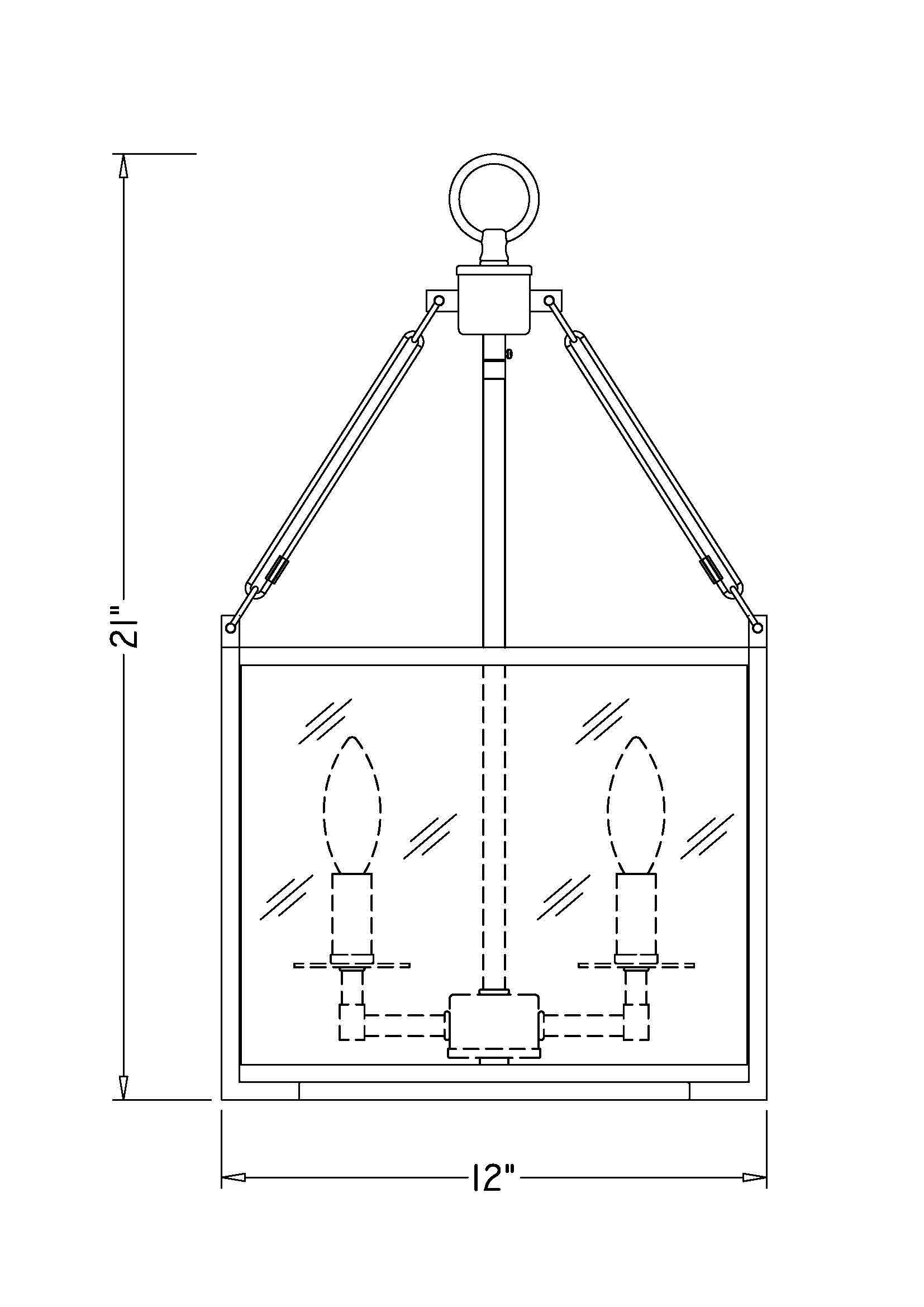 Z-Lite 346P12-MB Pendant-Lights - View #8