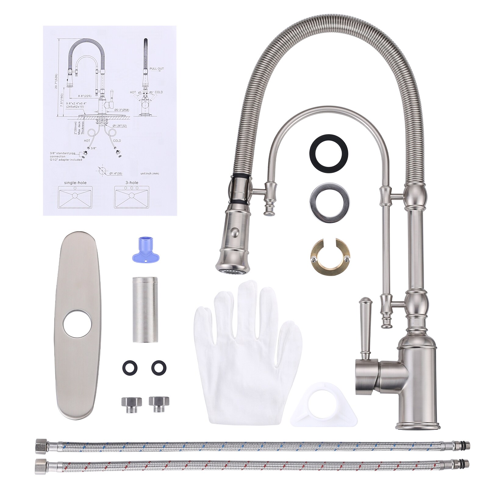 WOWOW KB122009-LW Kitchen-Faucets - View #9