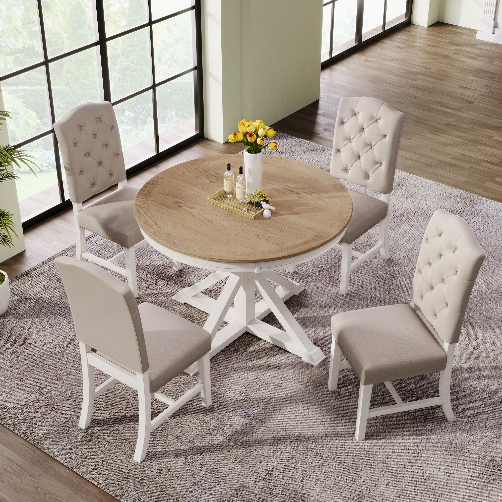 SINOFURN SYA330079WT Dining-Sets - View #14