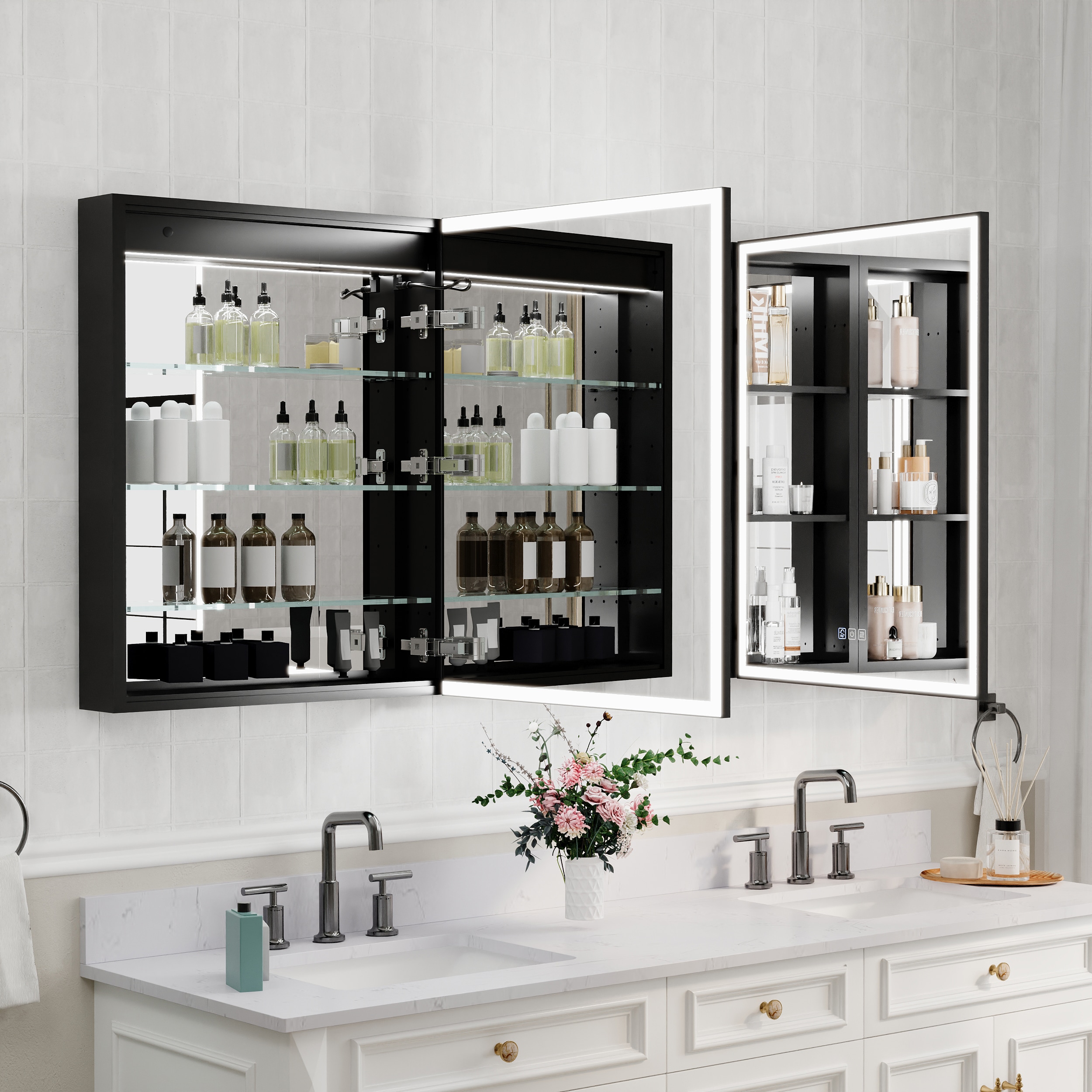 Forclover HE-JG5872 Bathroom-Medicine-Cabinets - View #3