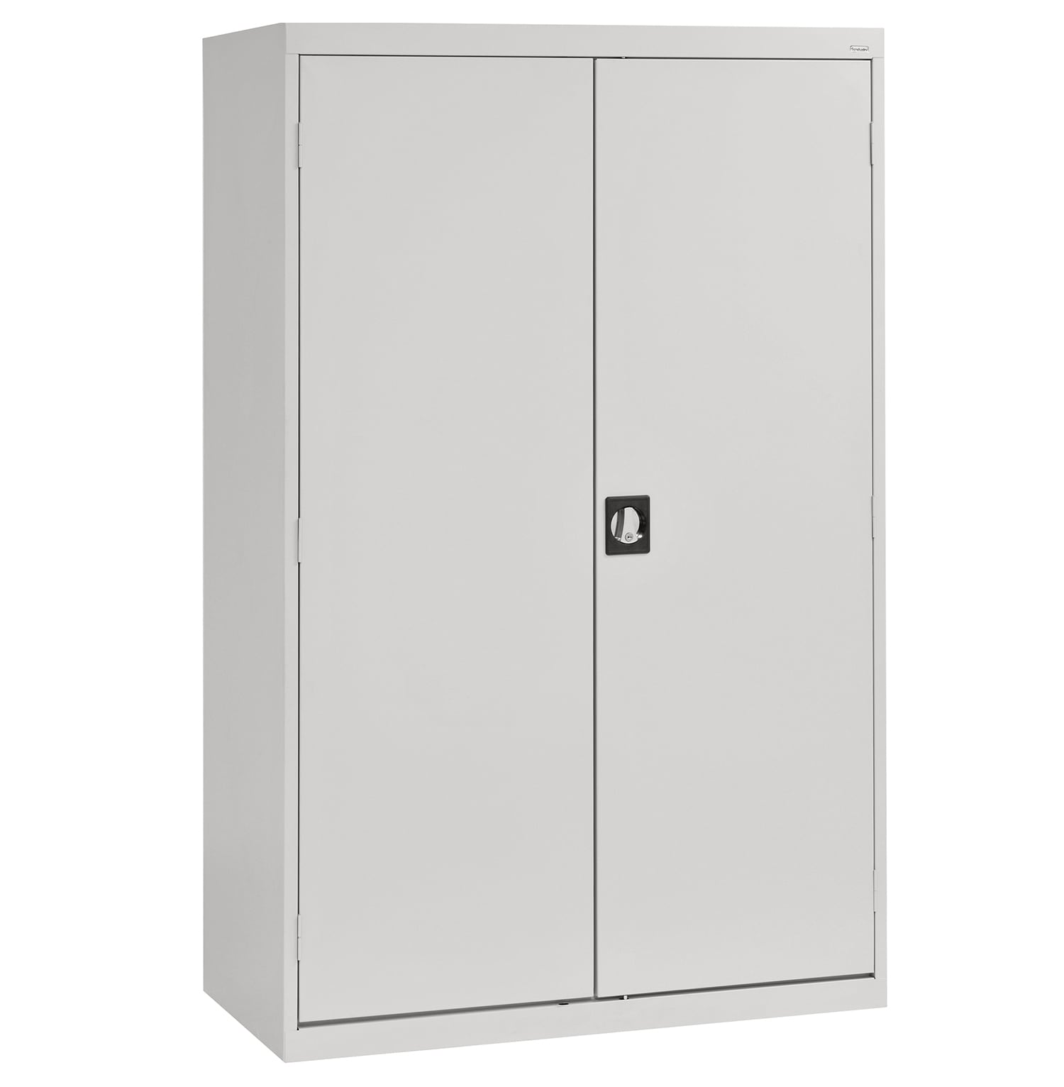 Steel Freestanding Garage Cabinet in Gray (46-in W x 72-in H x 24-in D) | - Sandusky EACR462472-05