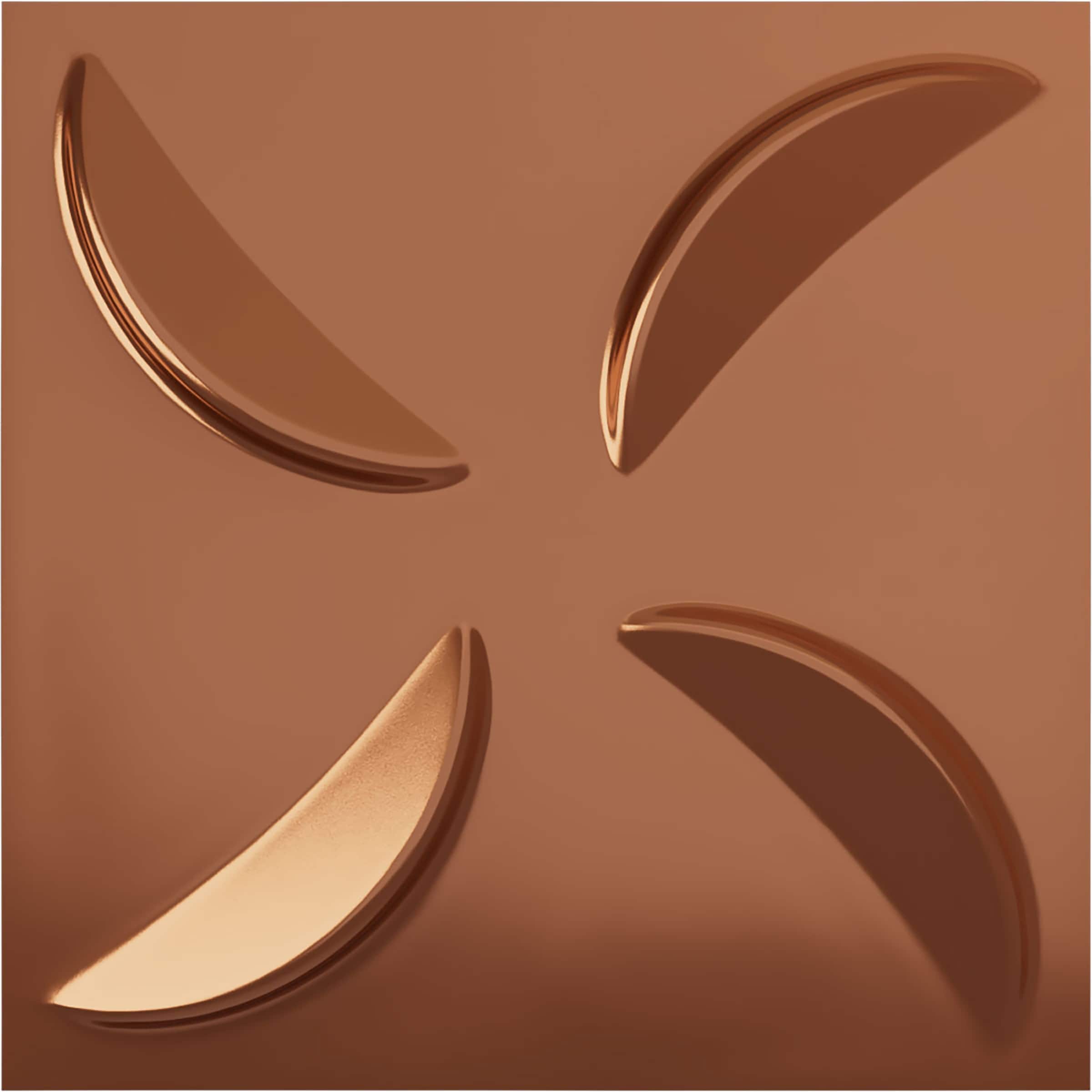 Ekena Millwork WP20X20PIBCO 19-5/8-in x 19-5/8-in Embossed Paintable/Stainable Copper PVC Wall Panel (