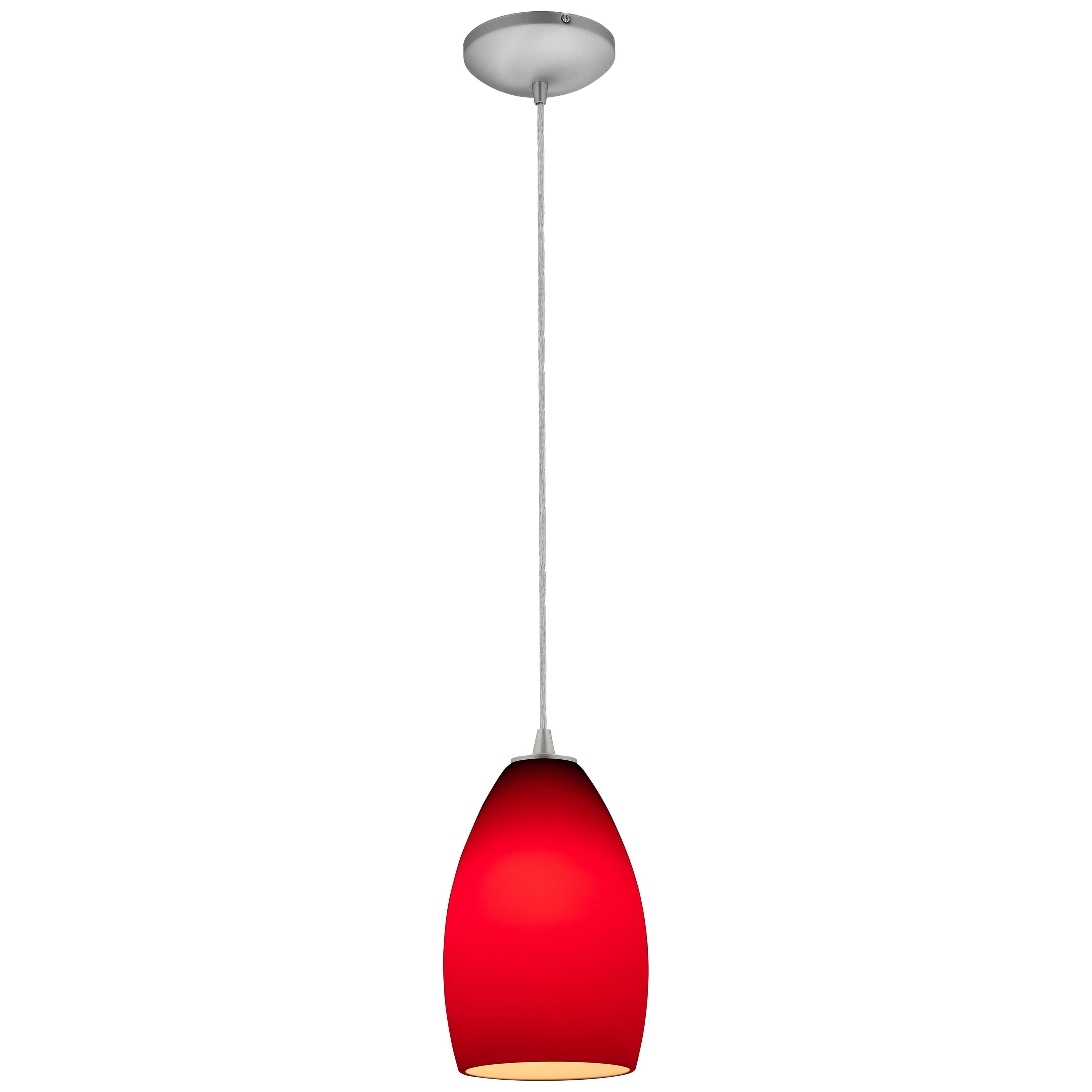 Access Lighting 28012-1C-BS/RED Pendant-Lights - View #6