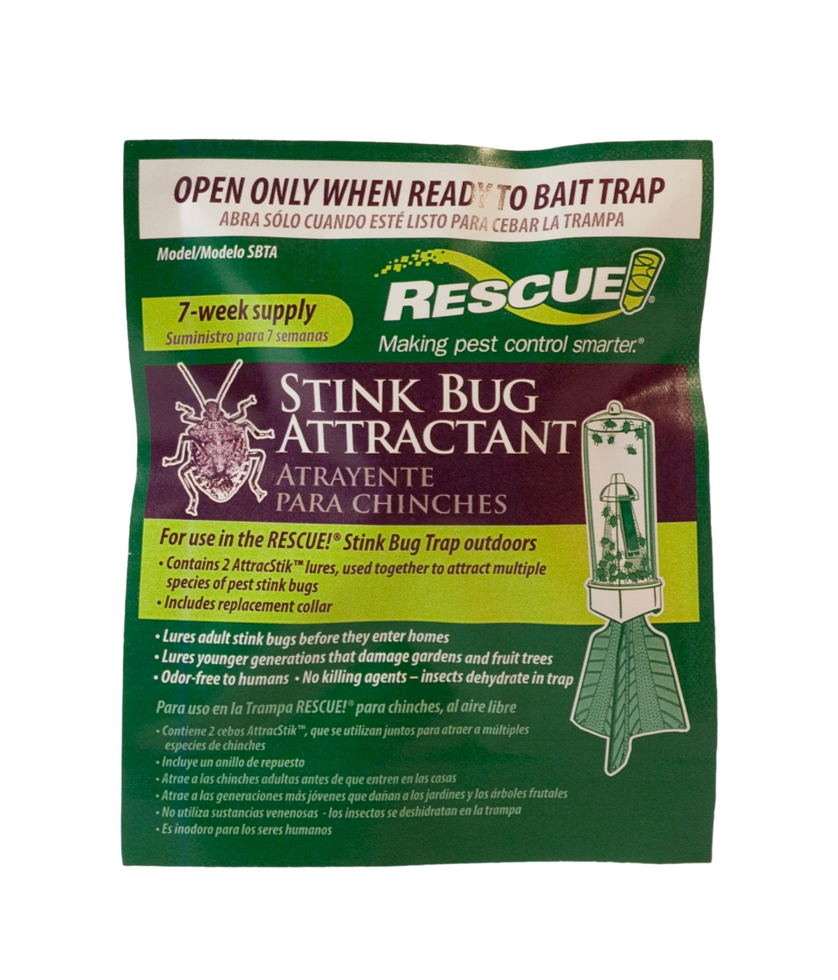 RESCUE! Indoor/Outdoor Stink Bug Attractant in the Insect Traps department  at